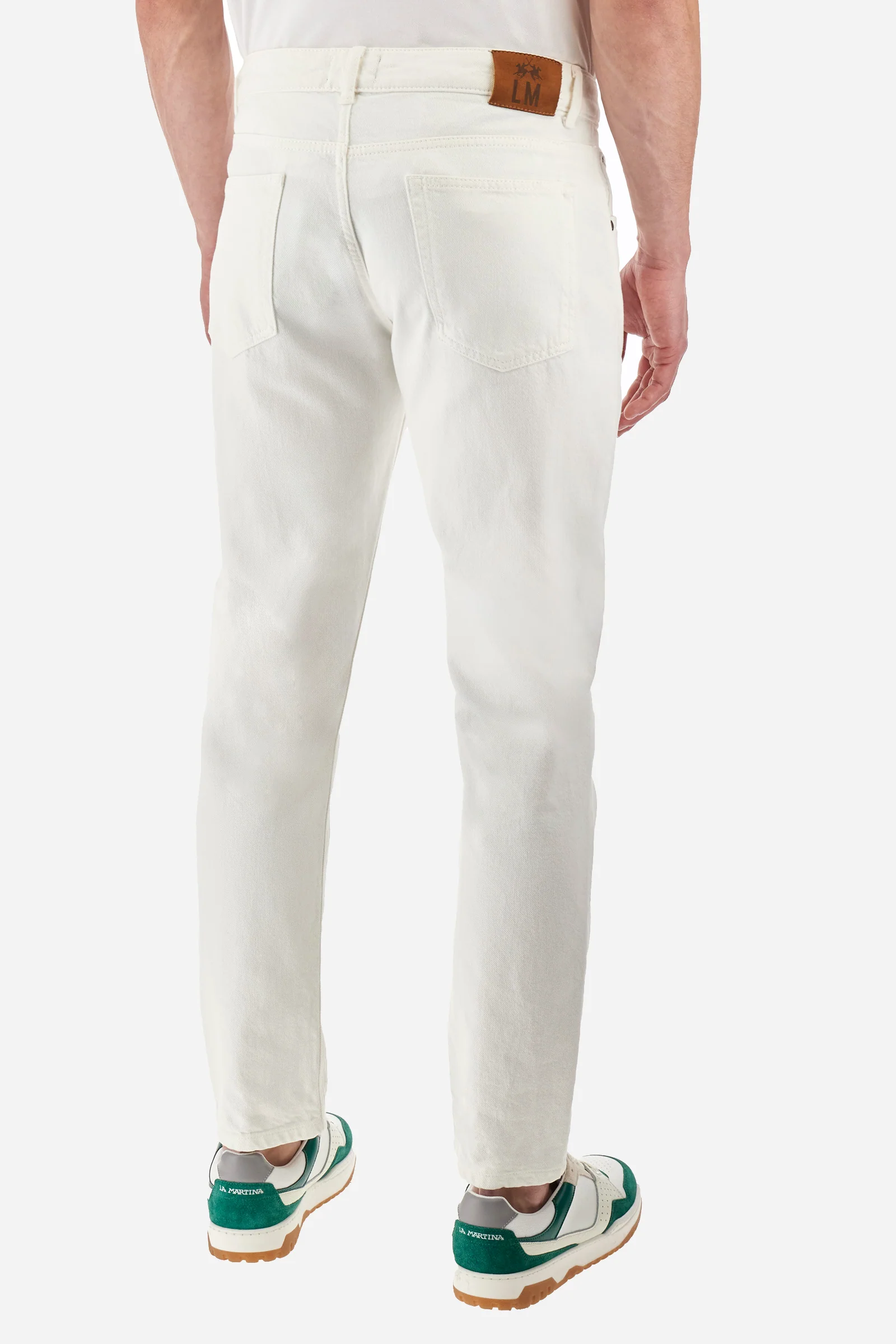 5-Pocket-Hose aus Baumwolle Regular Fit - Yuszef - Image 4