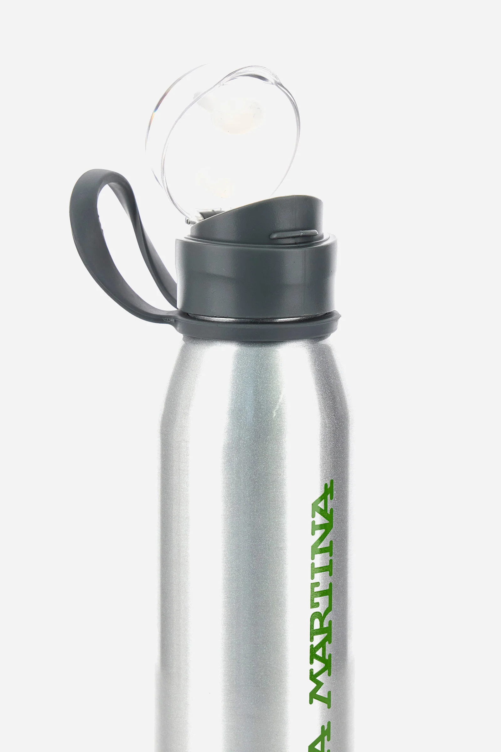 Aluminium-Wasserflasche Unisex mit hermetischem Verschluss und Logo - Image 5
