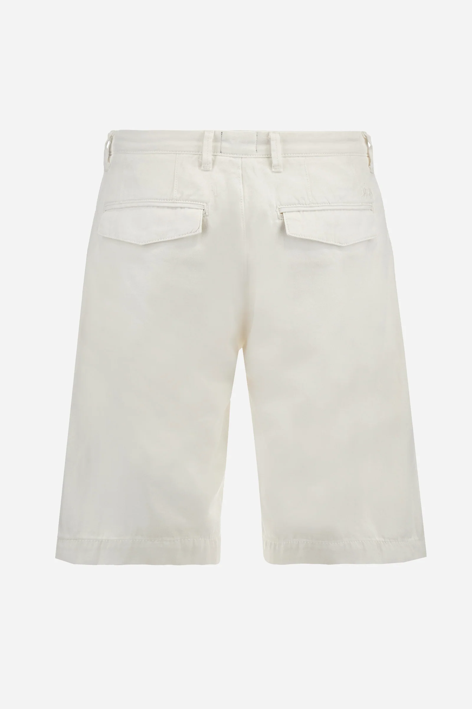 Bermudashorts aus Baumwolle und Leinen in normaler Passform – Vics - Image 6
