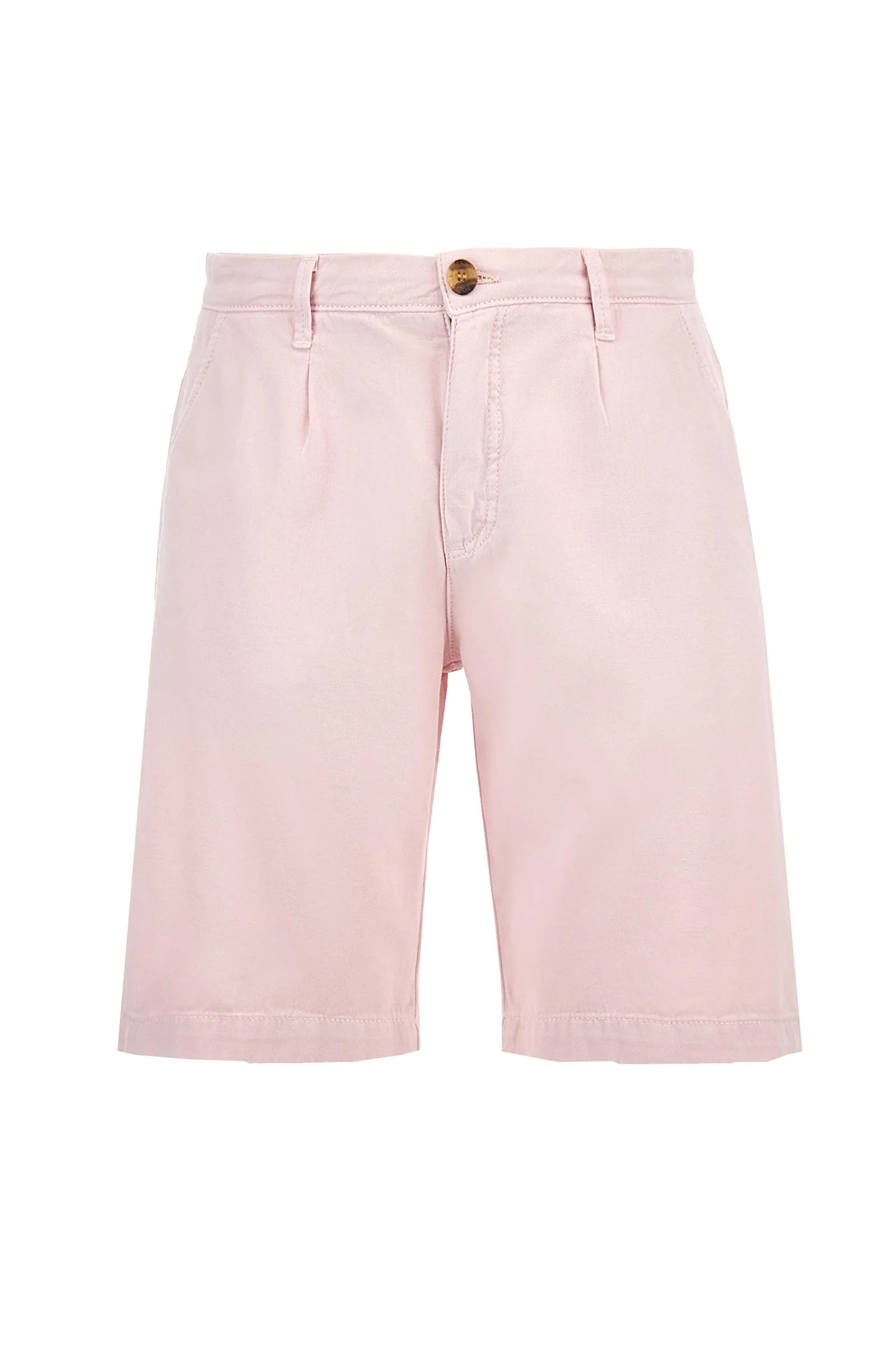 Bermudashorts aus Baumwolle und Leinen in normaler Passform – Vics - Image 5