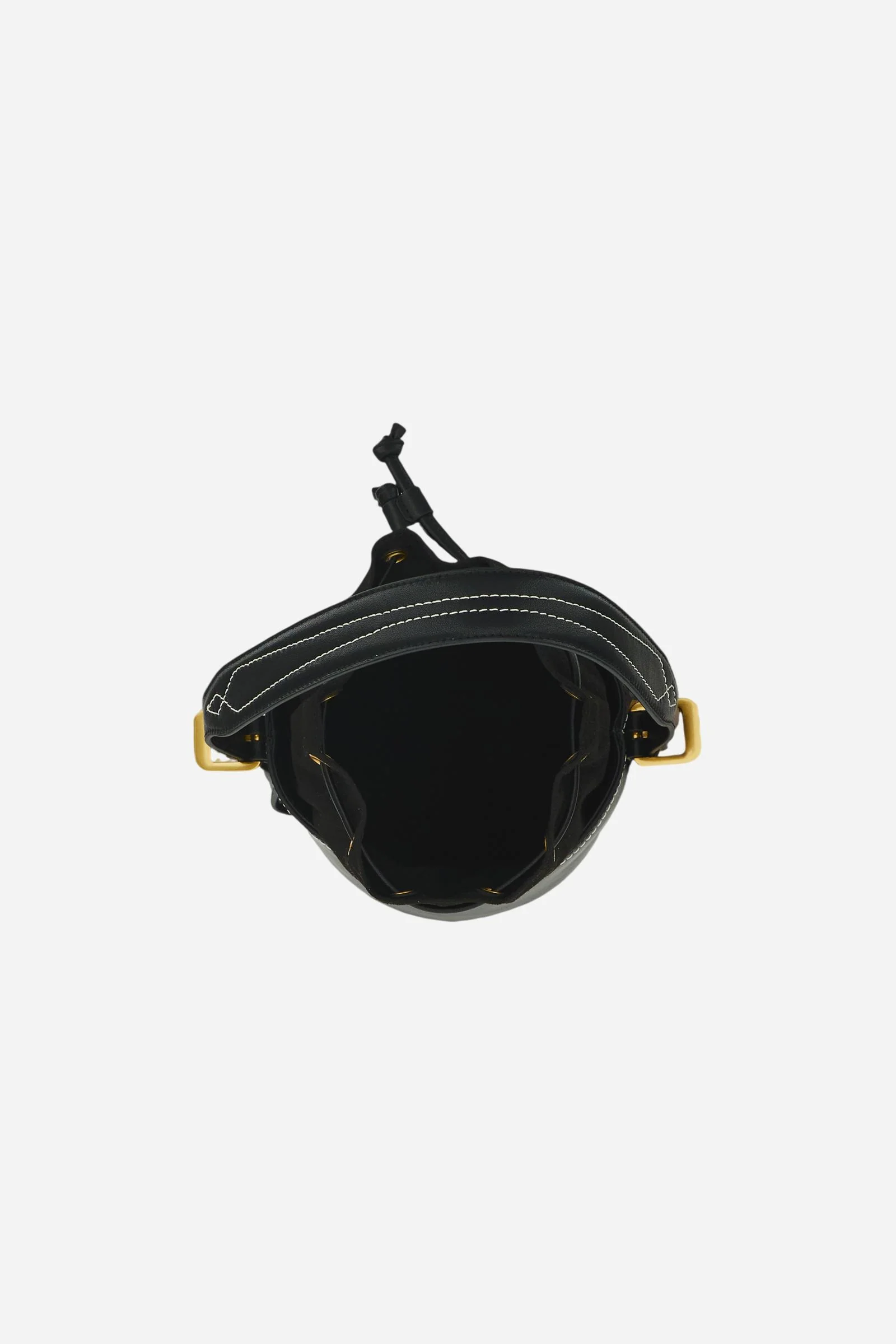 Beuteltasche aus Kalbsleder mit Maxi-Schnalle – Small Bucket - Image 4