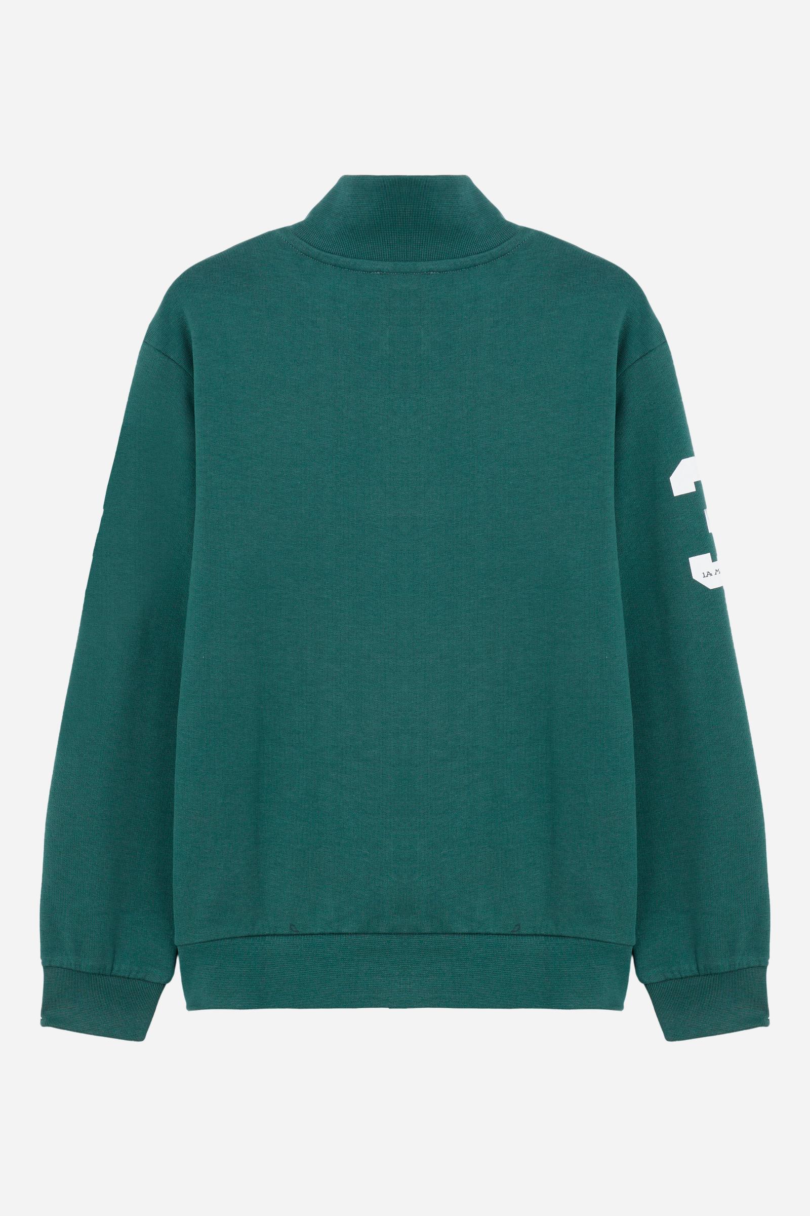 BOY FULL ZIP SWEATSHIRT COTTON - Image 2