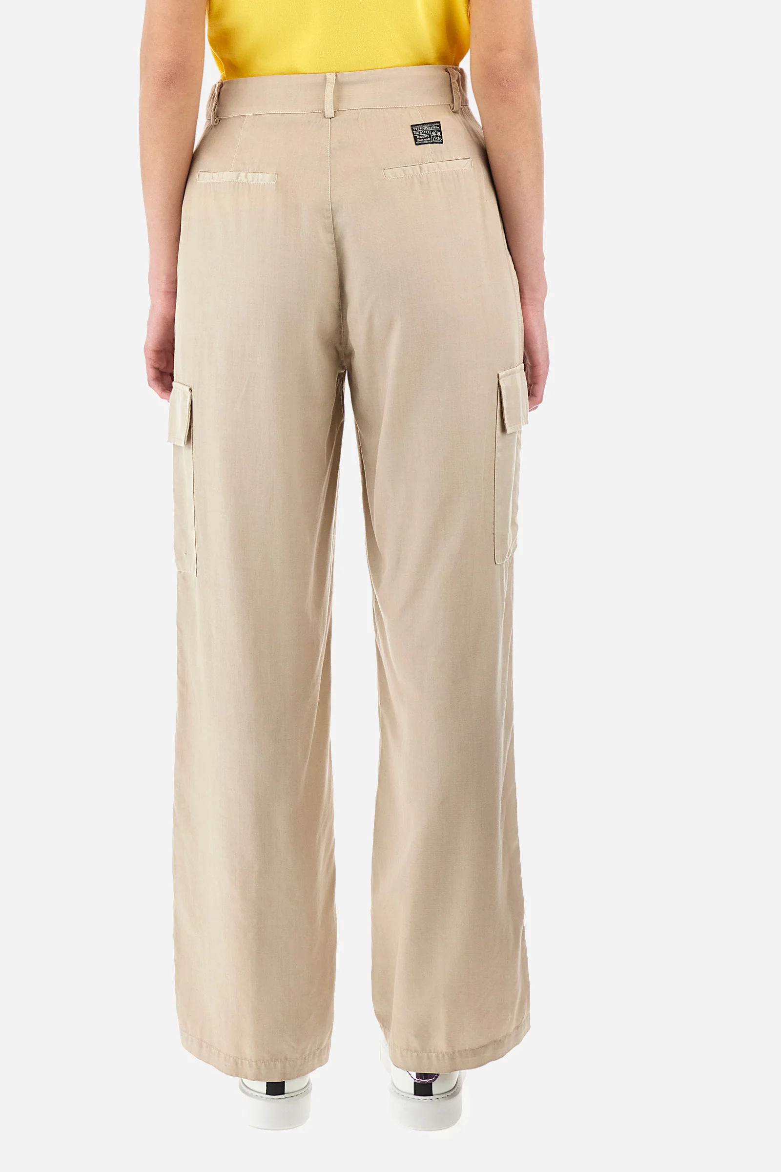 Cargohose aus Öko-Stoff Regular Fit – Yasmine - Image 4