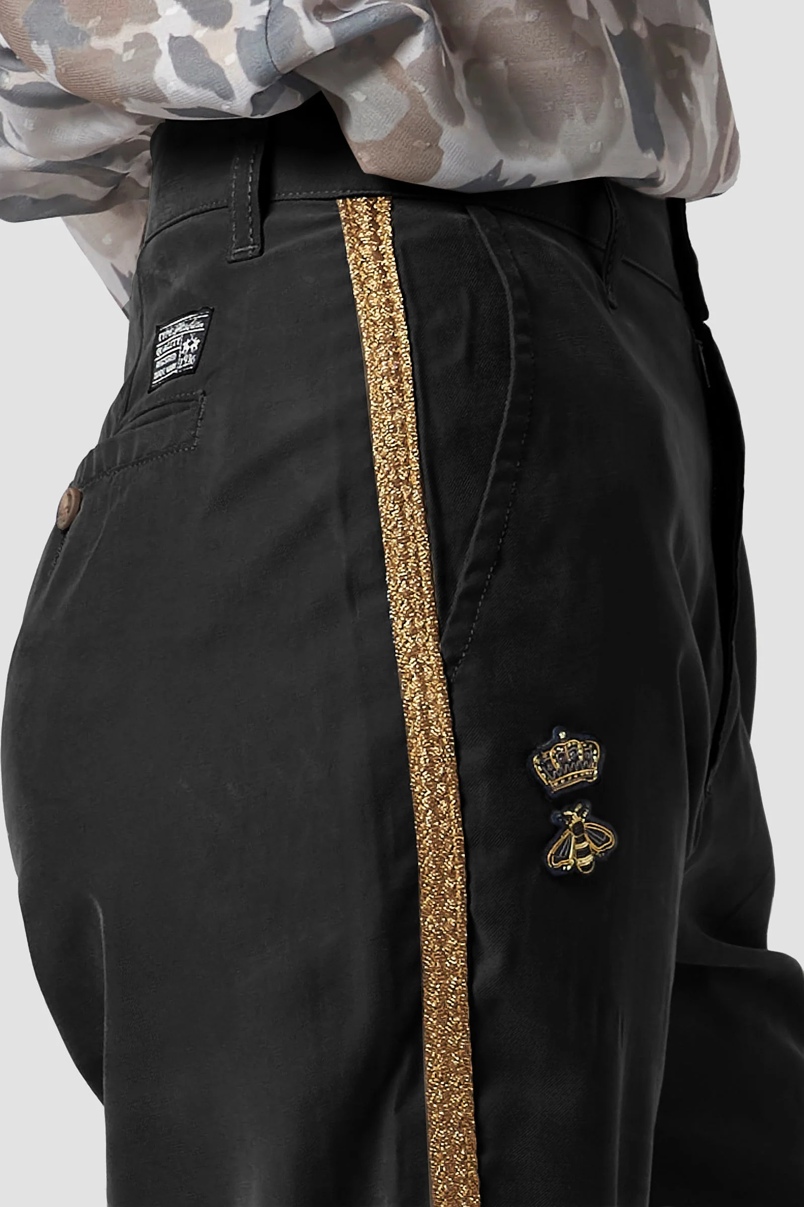 Chinohose aus Stretch-Viskose - Image 3