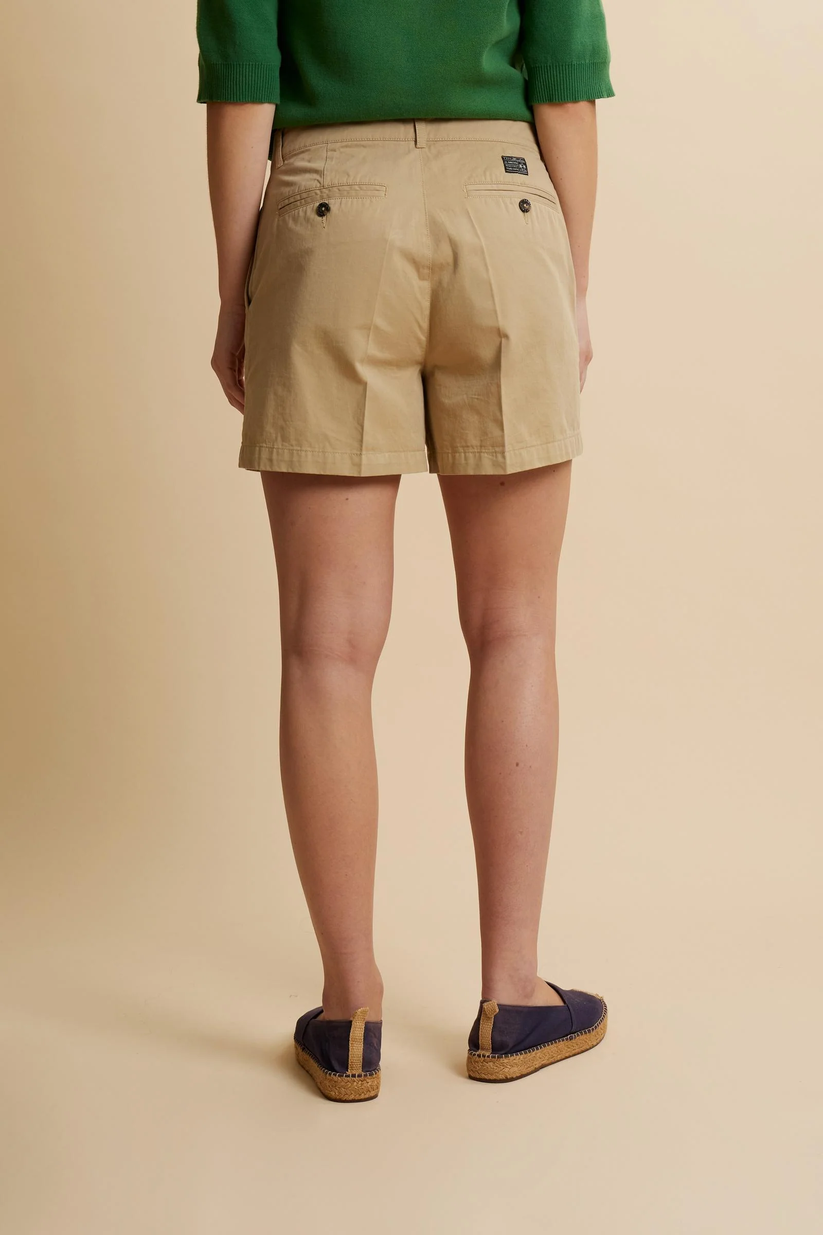 Damen Bermudashorts aus Baumwoll-Twill – Cecilia - Image 4