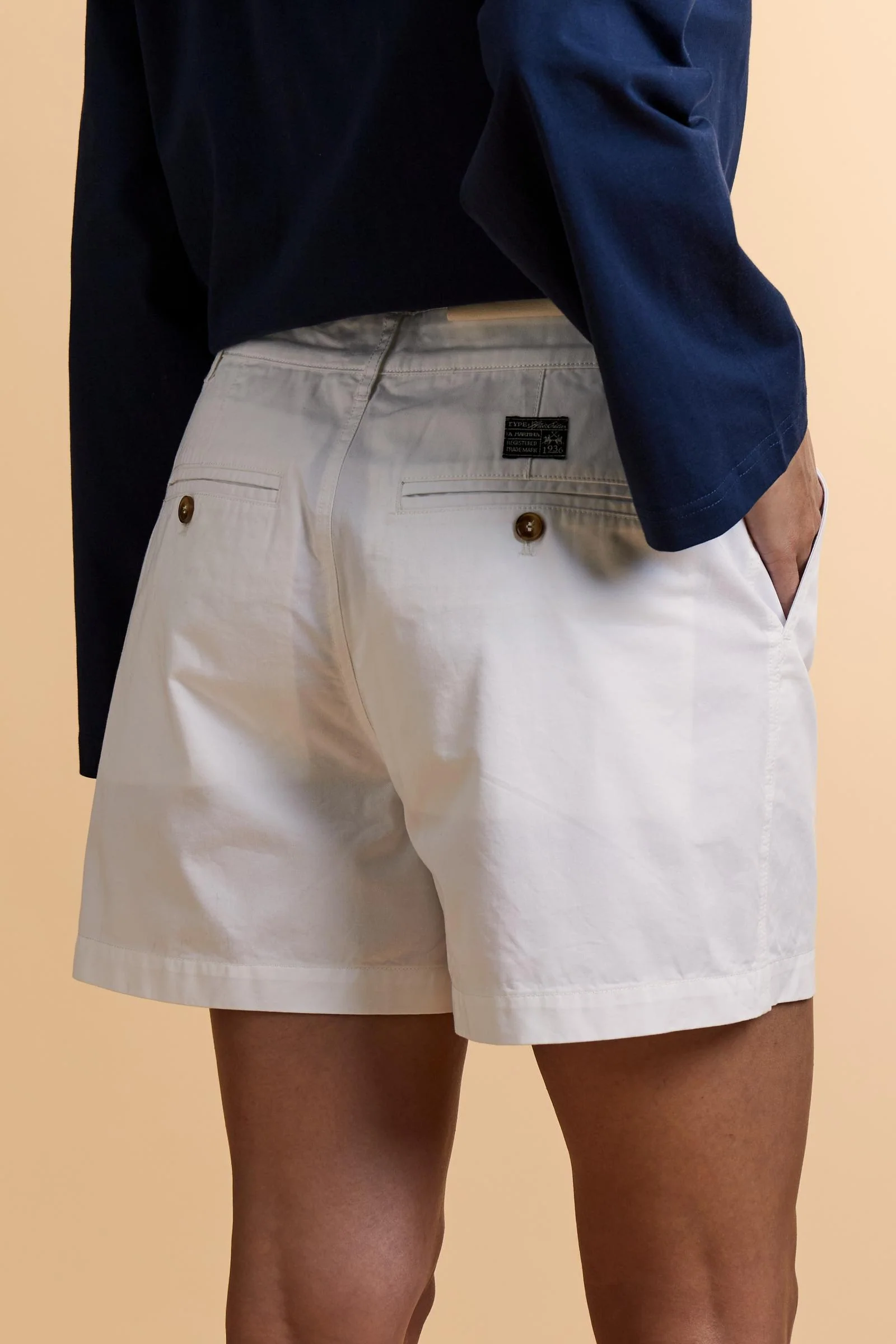 Damen Bermudashorts aus Baumwoll-Twill – Cecilia - Image 3