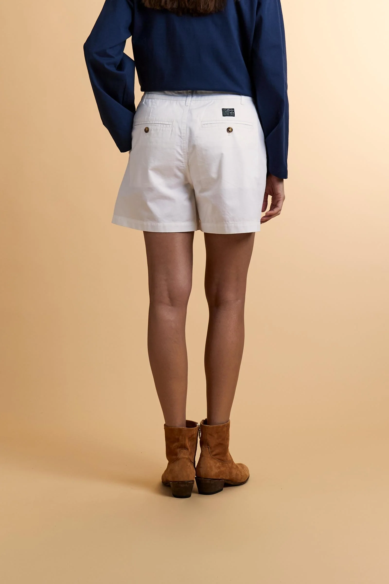 Damen Bermudashorts aus Baumwoll-Twill – Cecilia - Image 4