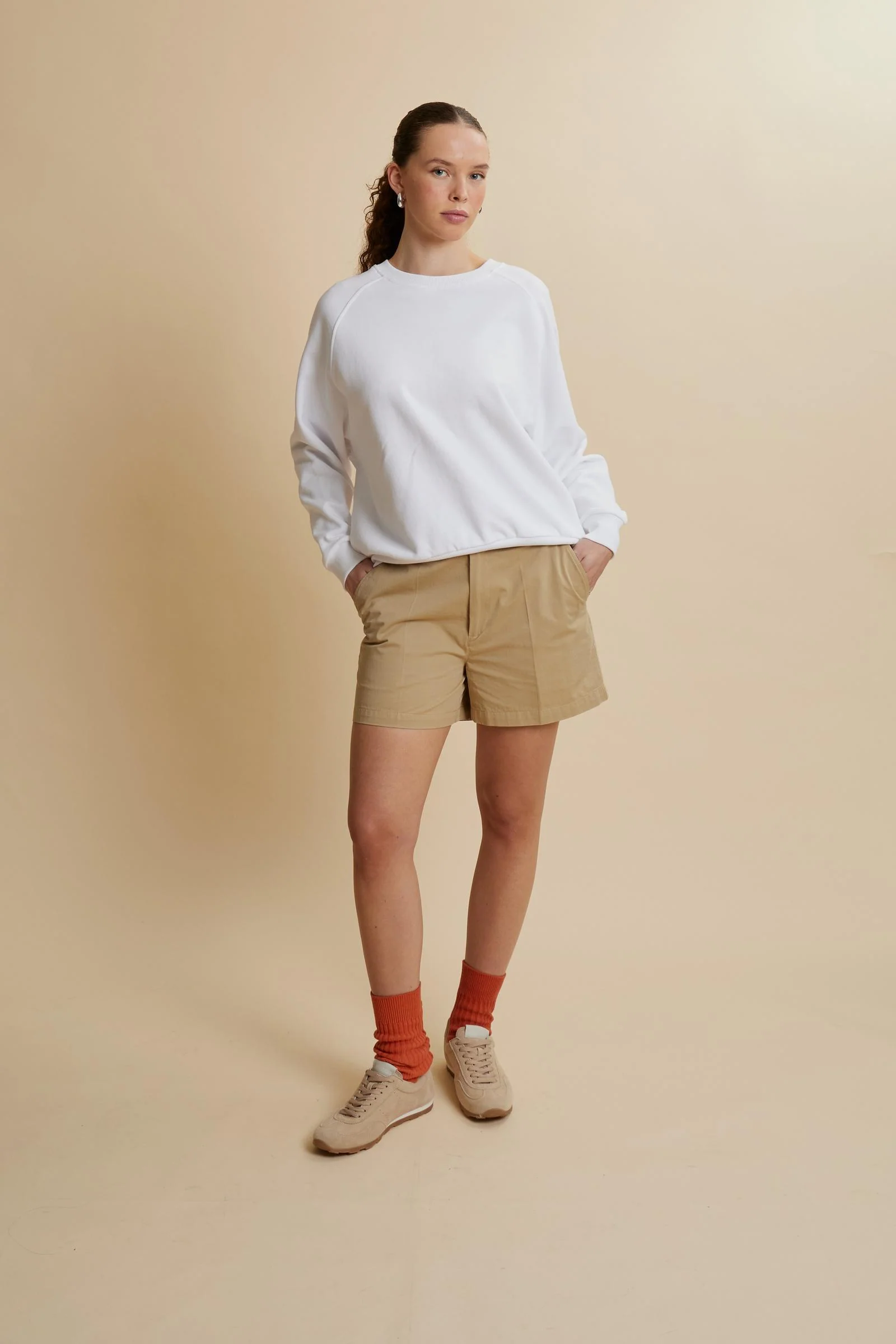 Damen-French-Terry-Sweatshirt aus Baumwolle – Claudia - Image 2