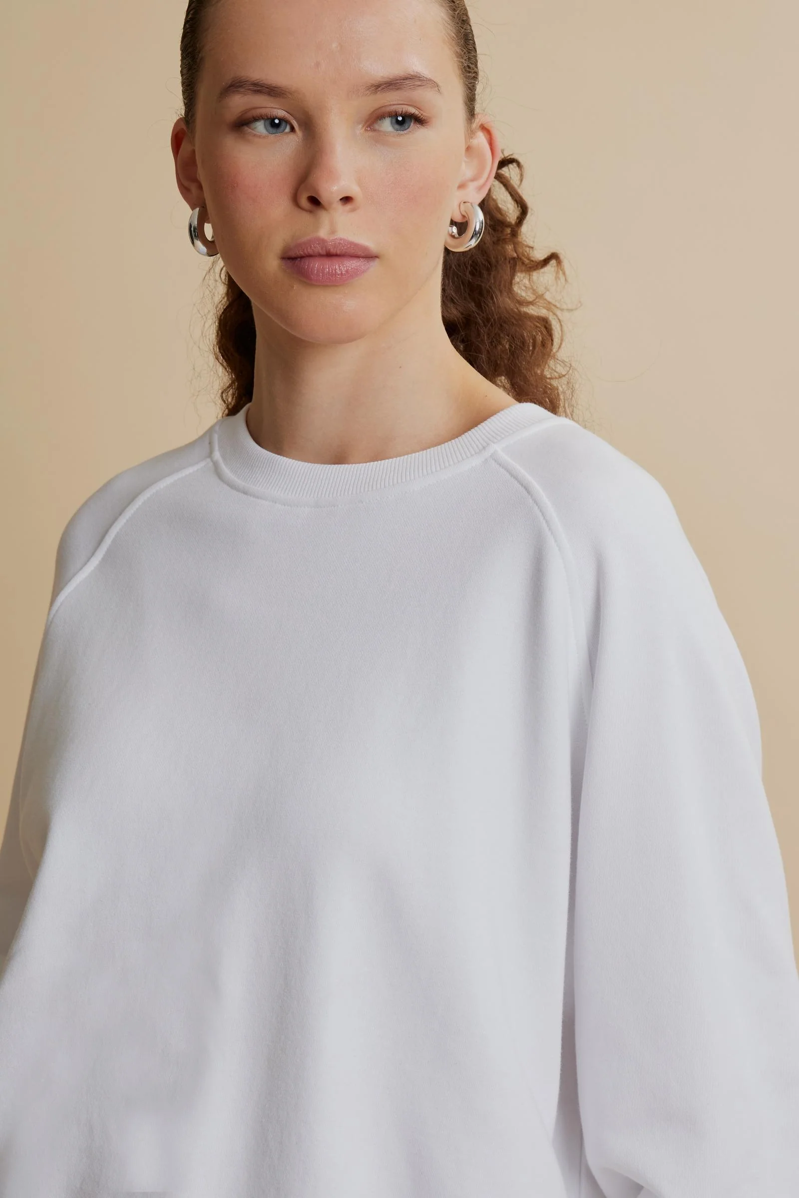 Damen-French-Terry-Sweatshirt aus Baumwolle – Claudia - Image 3