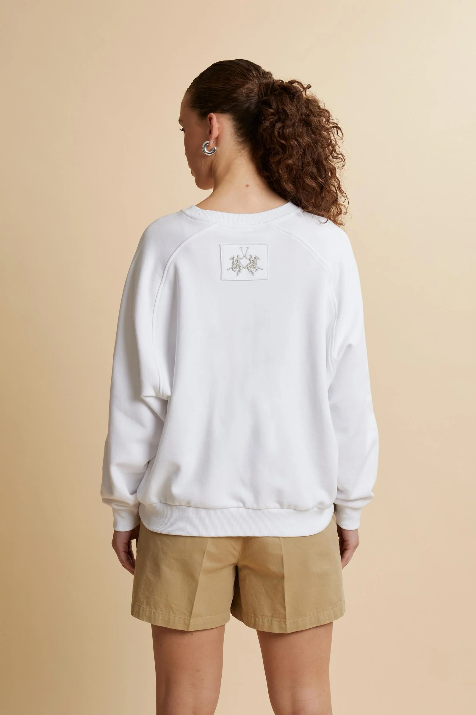 Damen-French-Terry-Sweatshirt aus Baumwolle – Claudia - Image 4