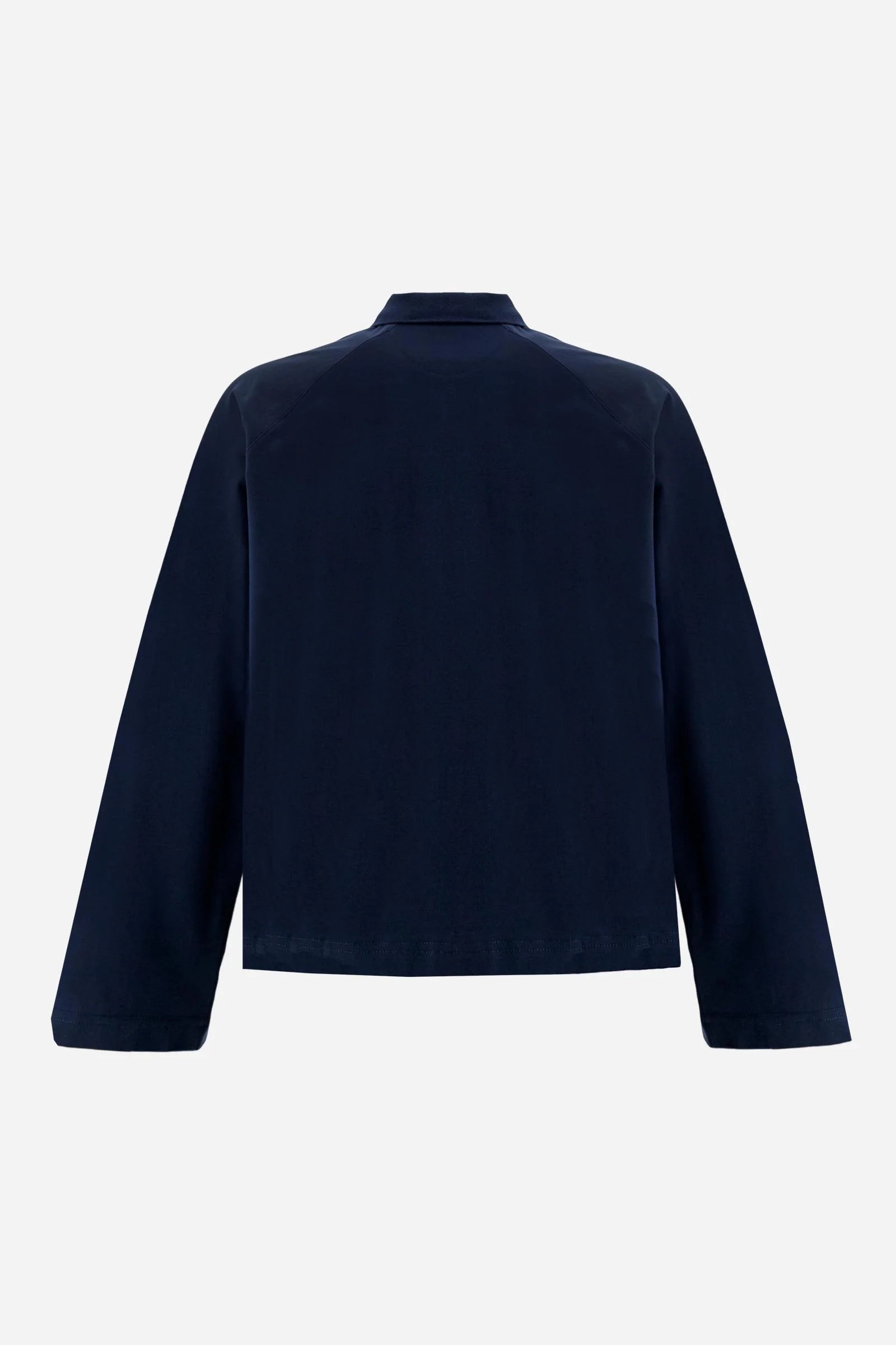 Damen Langarm-Poloshirt aus schwerem Baumwolljersey – Catalina - Image 5