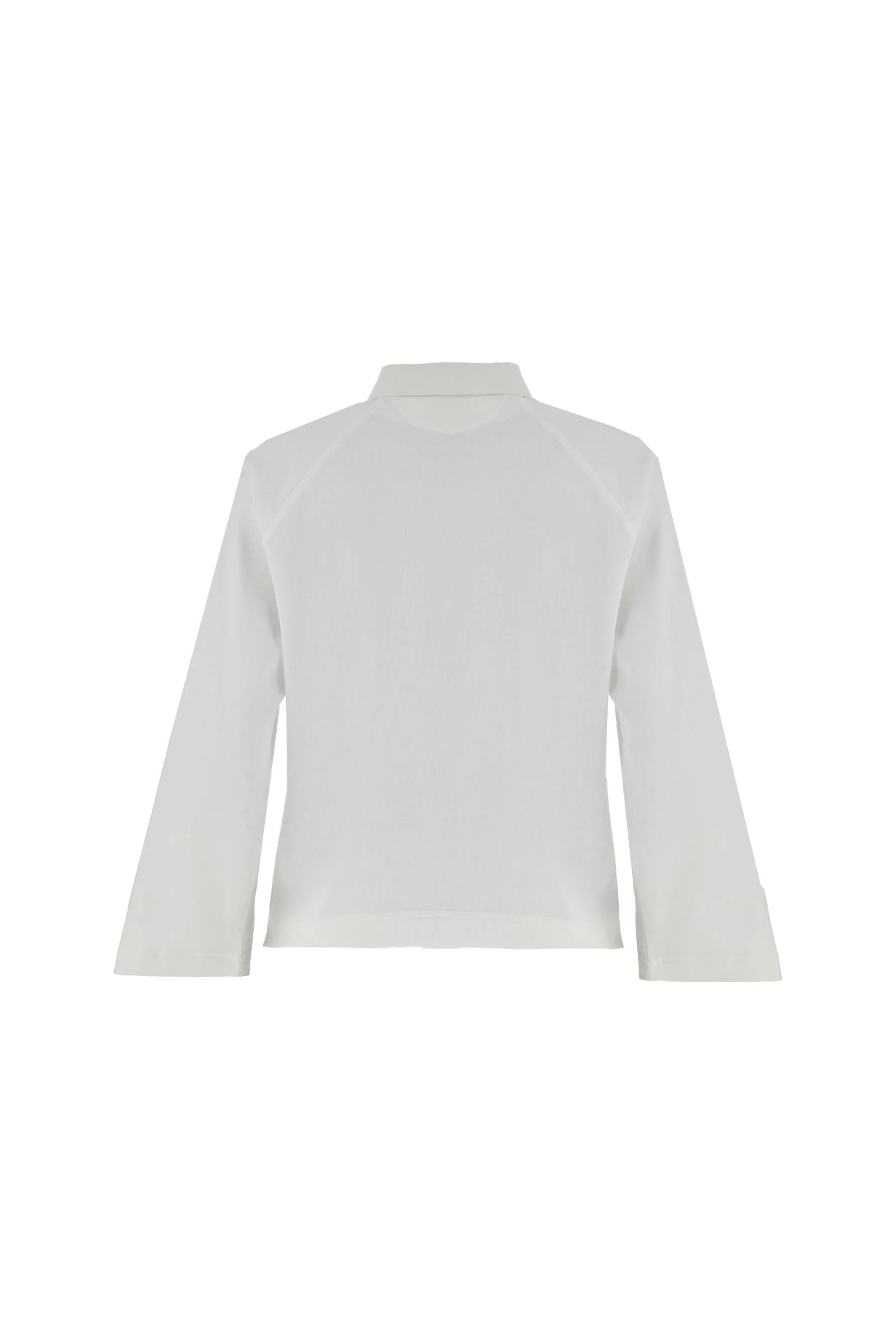 Damen Langarm-Poloshirt aus schwerem Baumwolljersey – Catalina - Image 6