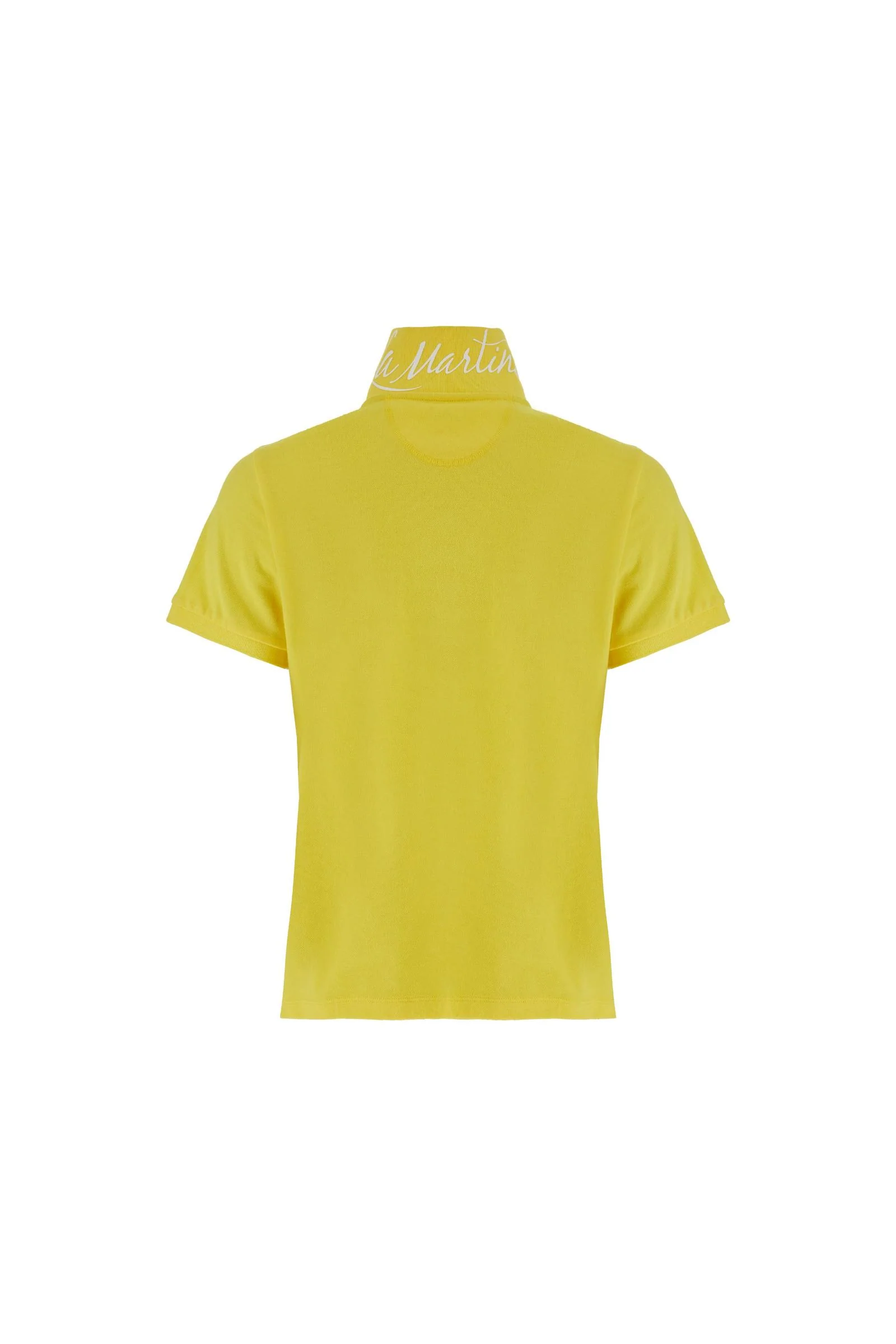 Damen Poloshirt aus Stretch-Piqué mit Schriftzug unter dem Kragen - Clarissa - Image 6