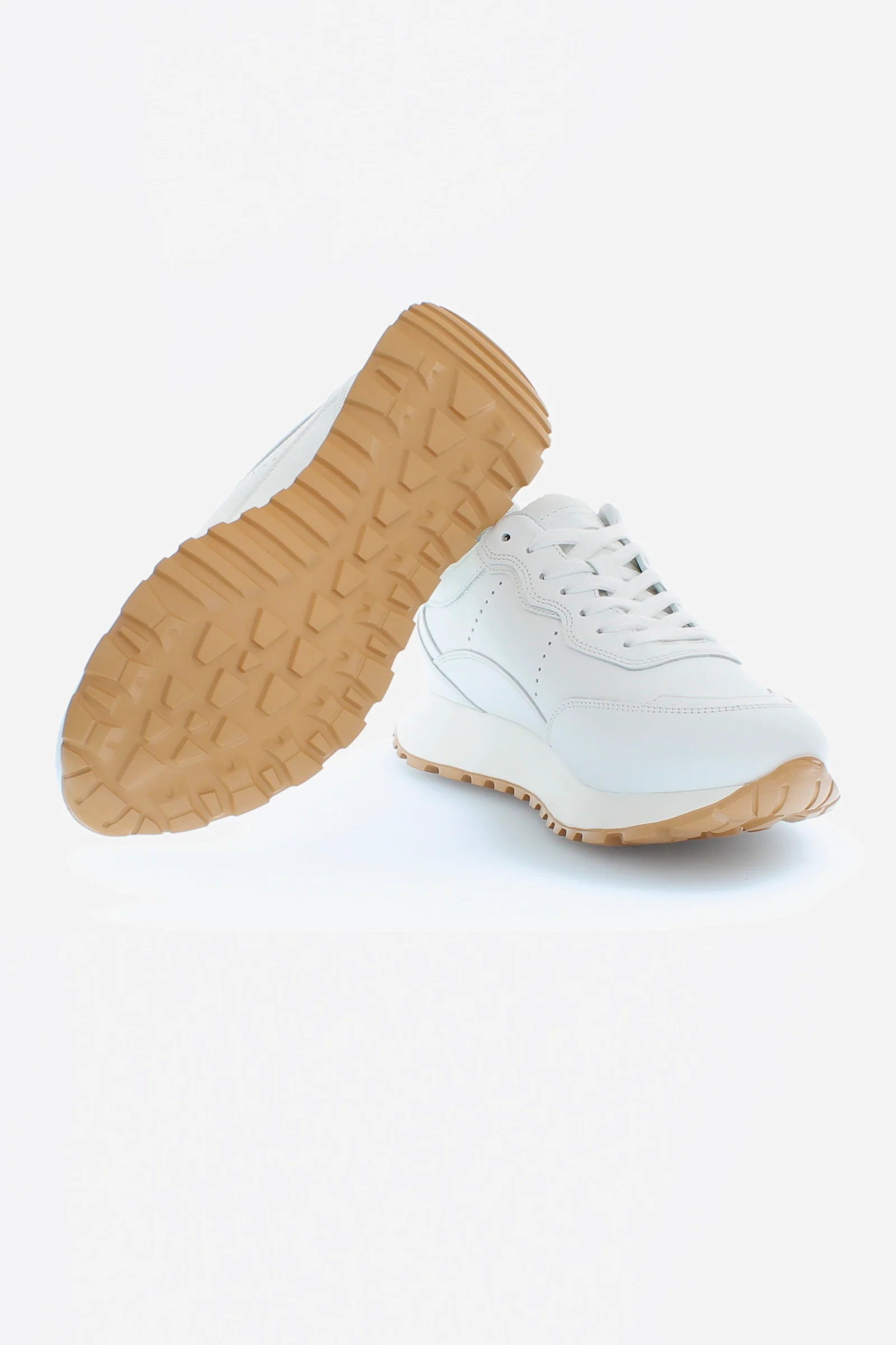 Damen-Sneaker aus Leder mit Einsätzen - Image 5