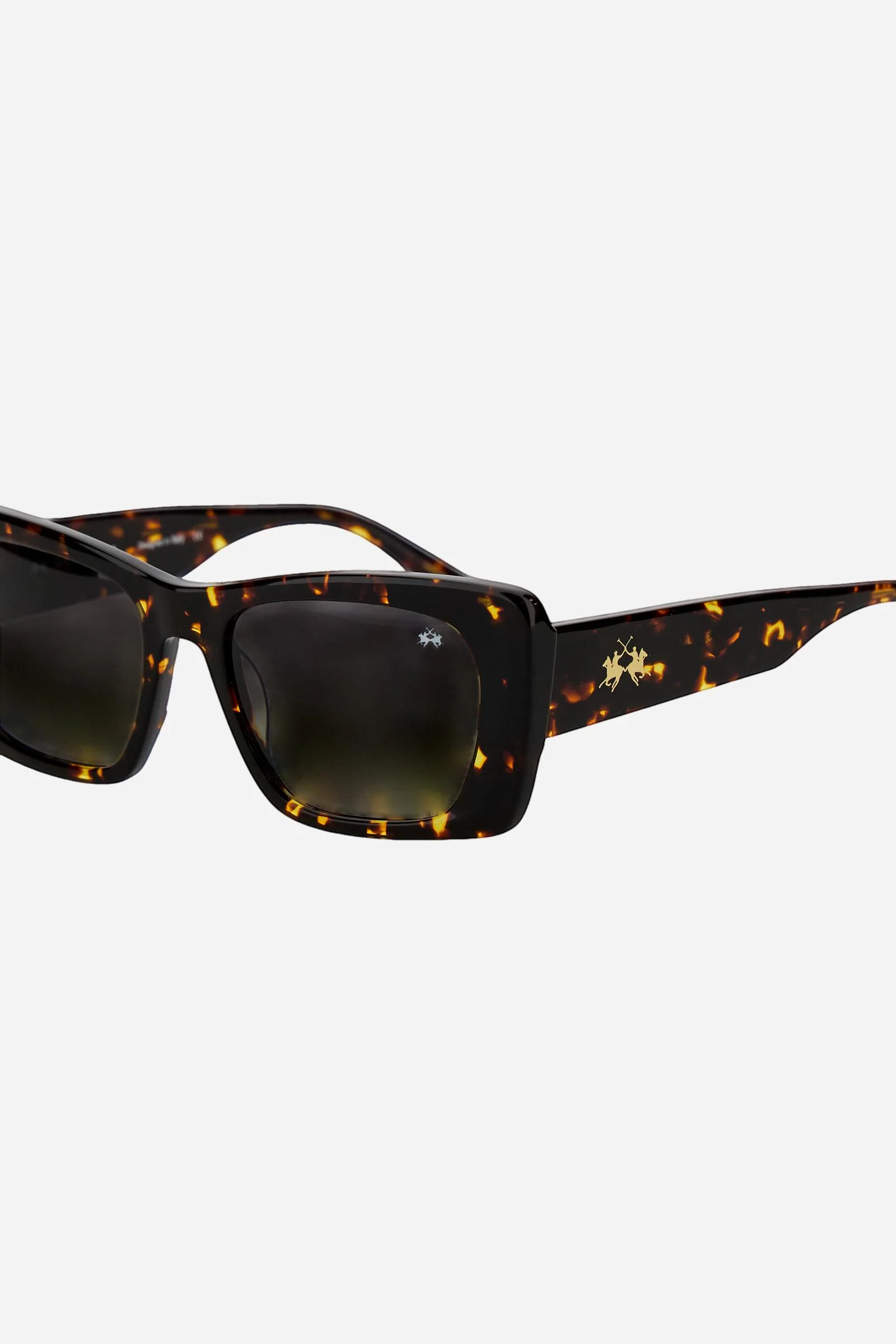 Damen-Sonnenbrille aus Acetat mit Crystal Clear Gläsern - Square - Image 3