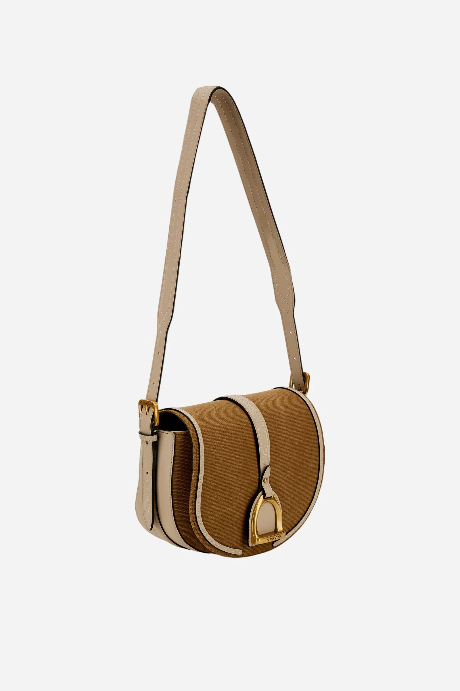 Damen Umhängetasche aus gewaschenem Canvas – Cross Body Medium - Image 3
