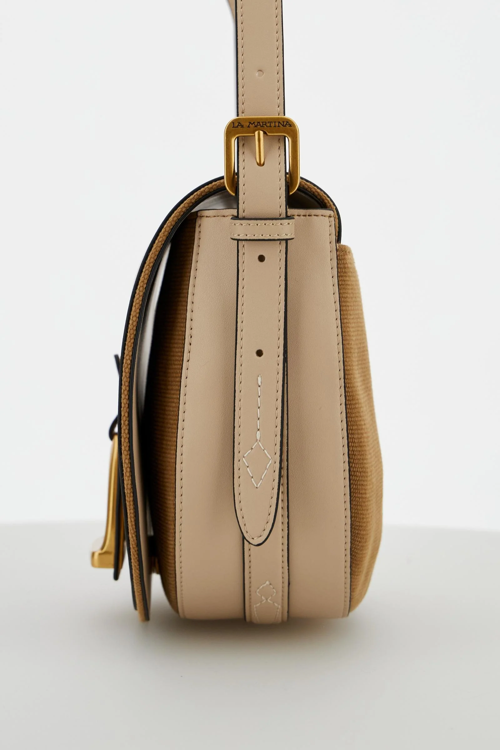 Damen Umhängetasche aus gewaschenem Canvas – Cross Body Medium - Image 6