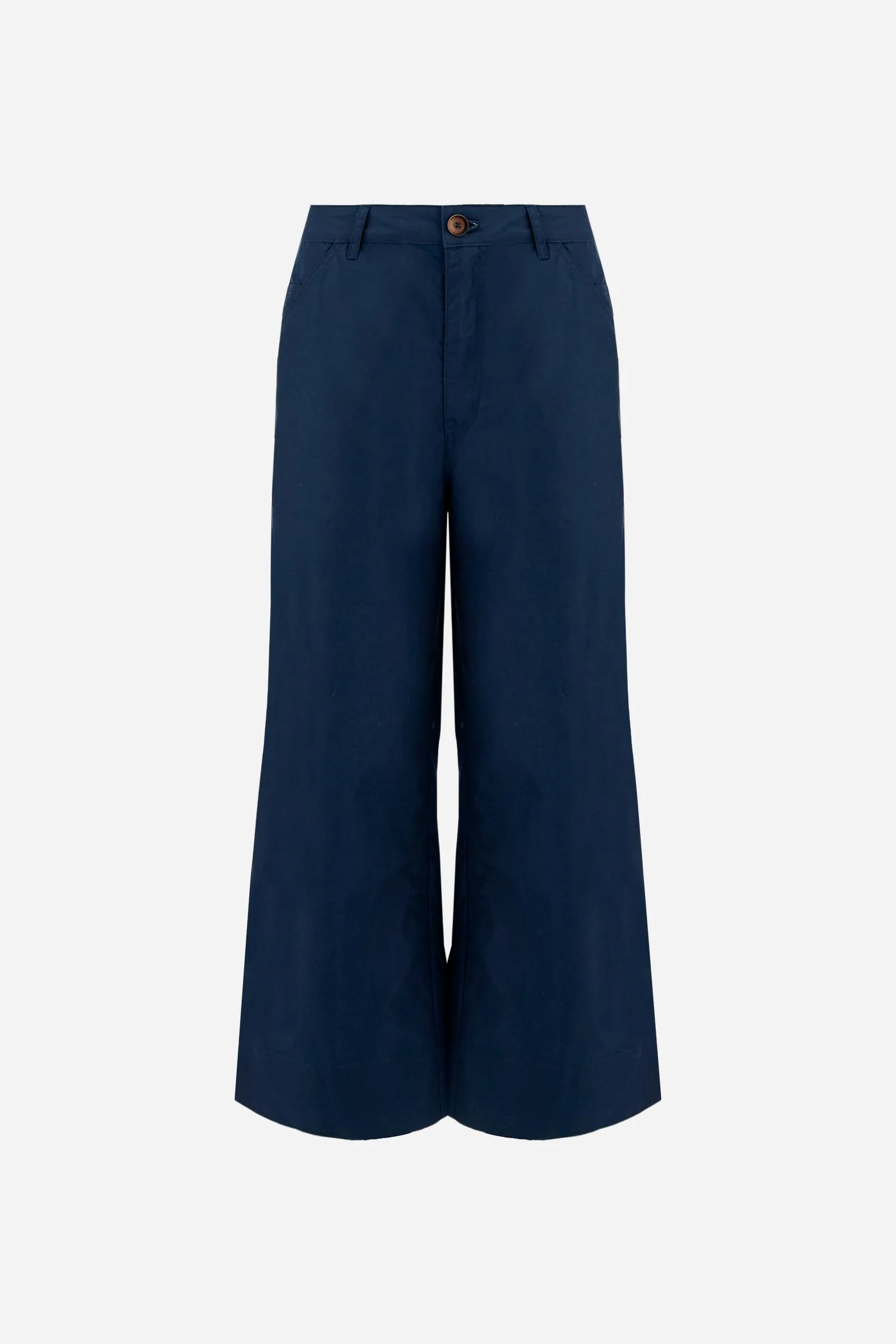Damen Wide Leg Popeline Hose - Catriel - Image 5
