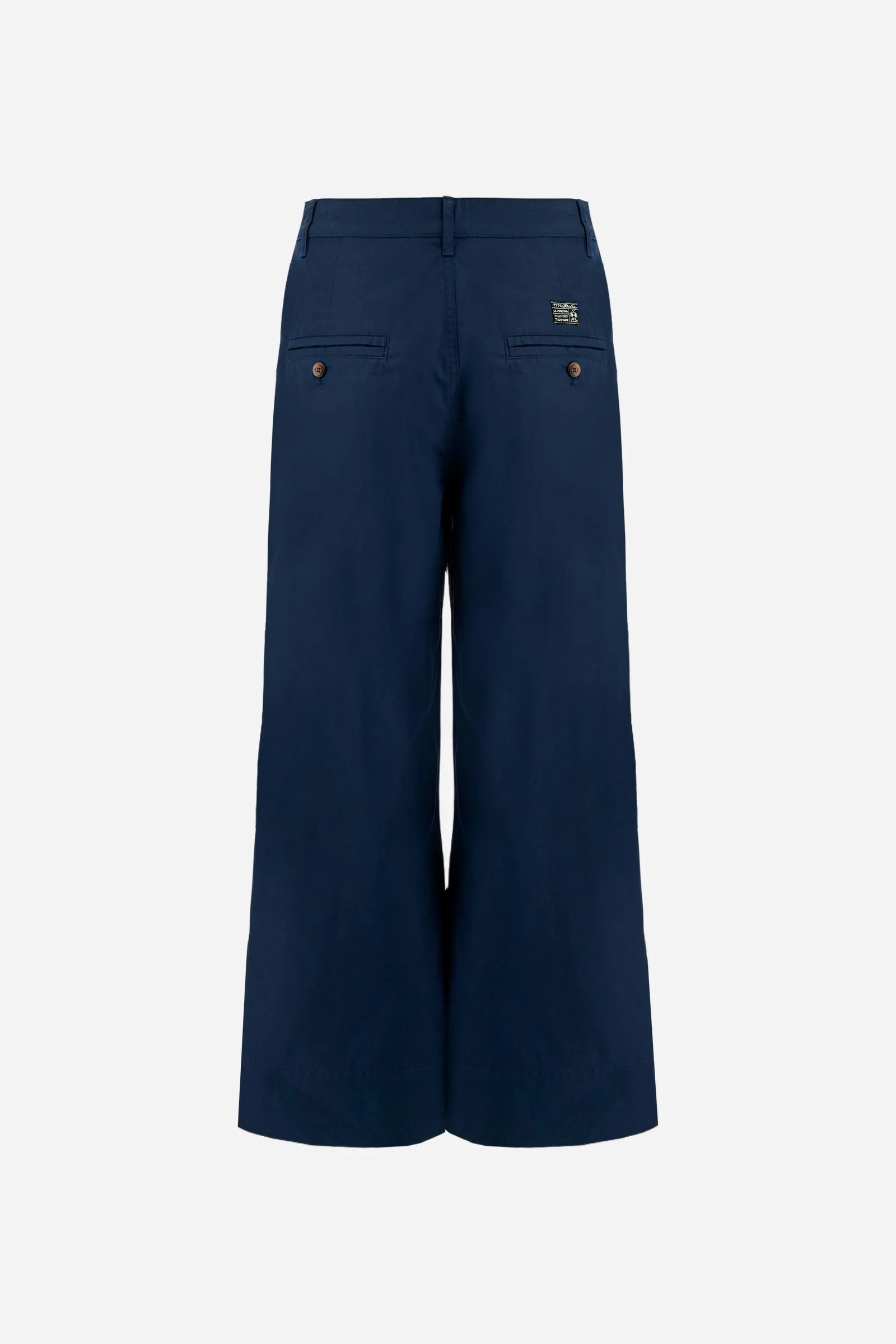 Damen Wide Leg Popeline Hose - Catriel - Image 6