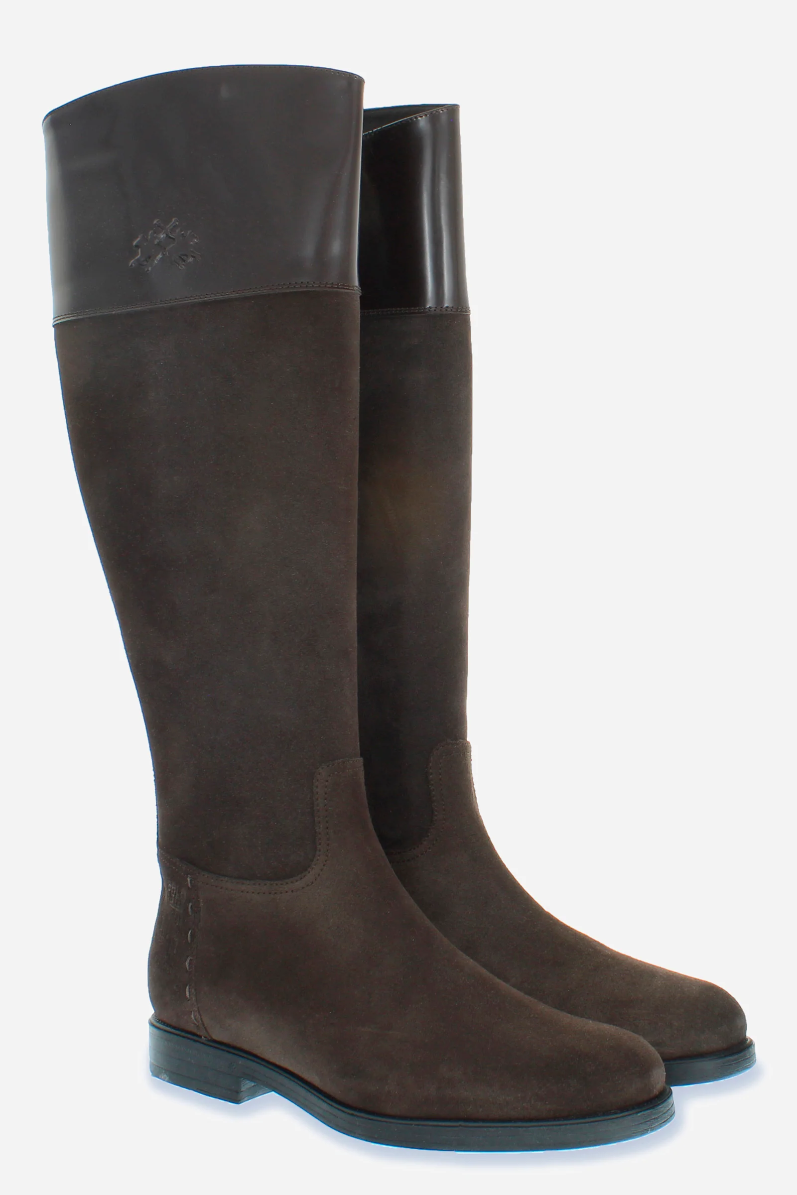 Damenstiefel im Reitstil aus Wildleder - Image 2