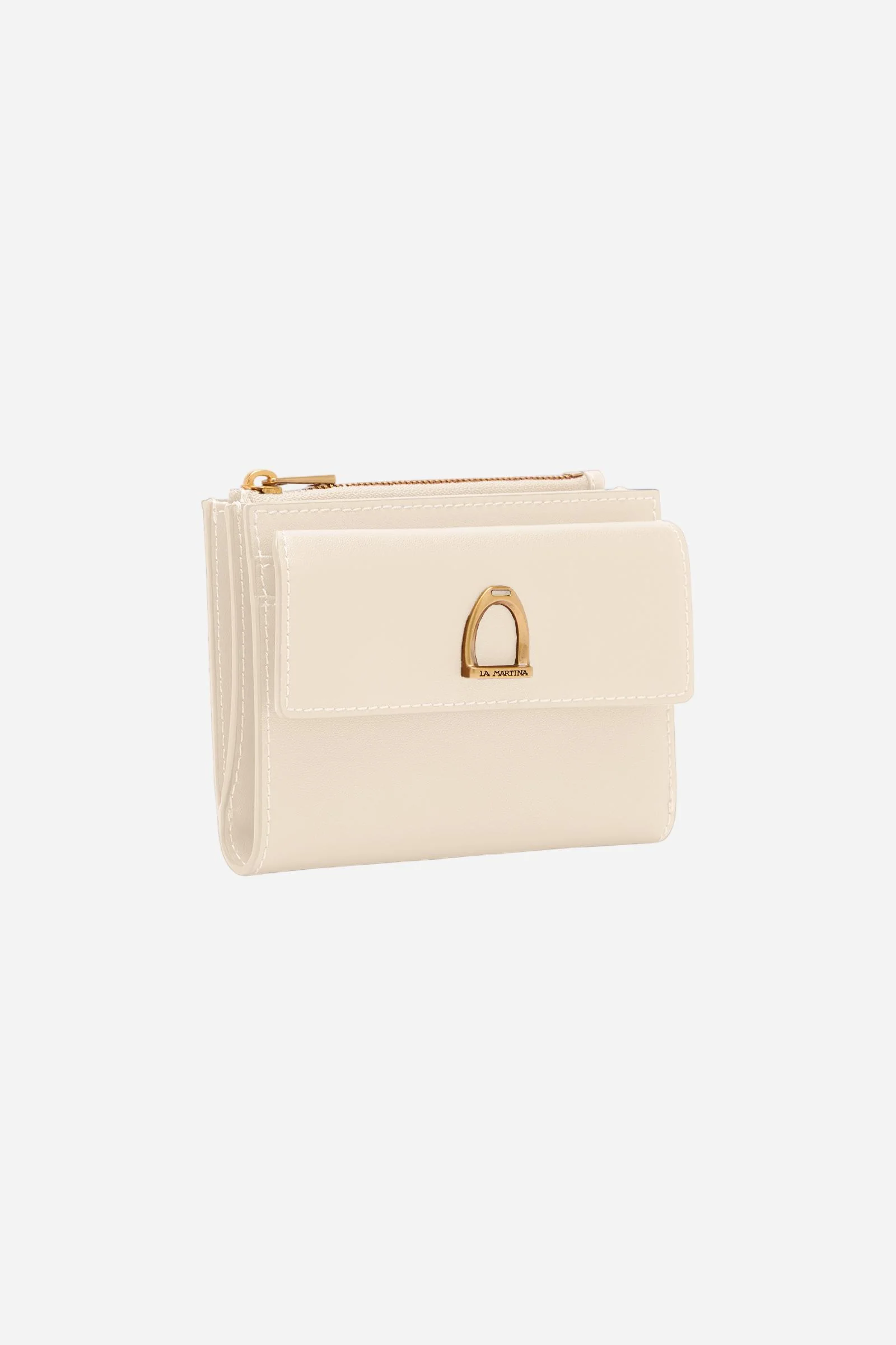 Faltbörse mit Reißverschluss aus Leder – Small Flap - Image 3