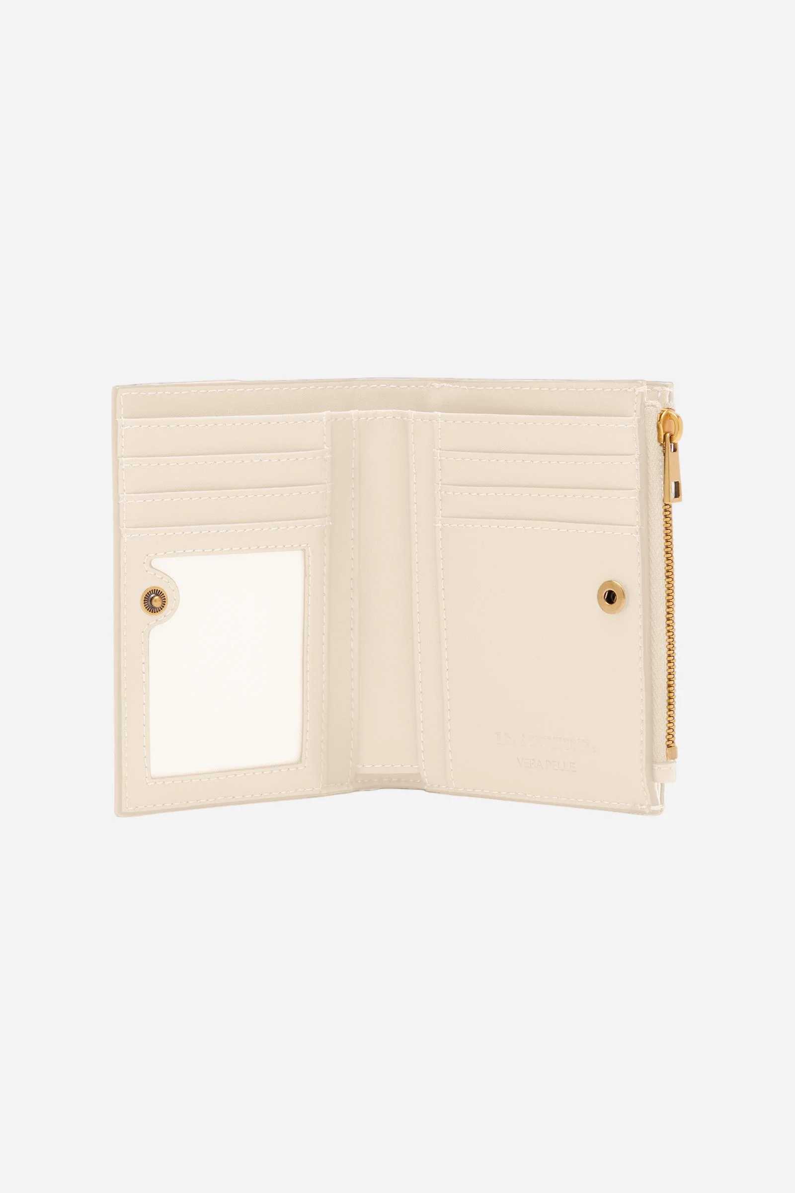 Faltbörse mit Reißverschluss aus Leder – Small Flap - Image 4