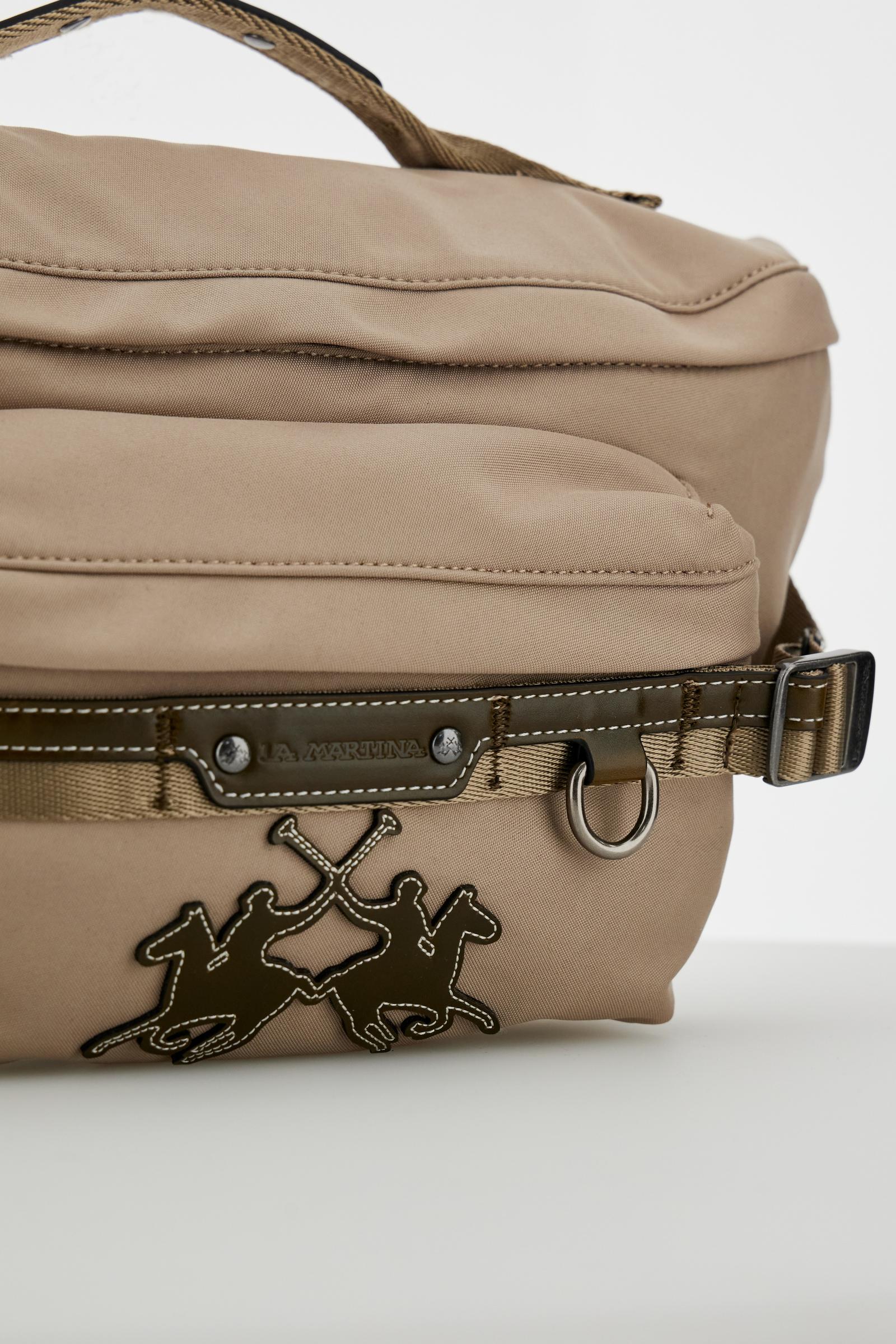 Gürteltasche aus technischem Canvas mit Maxi-Logo – Andean Bum Bag - Image 6