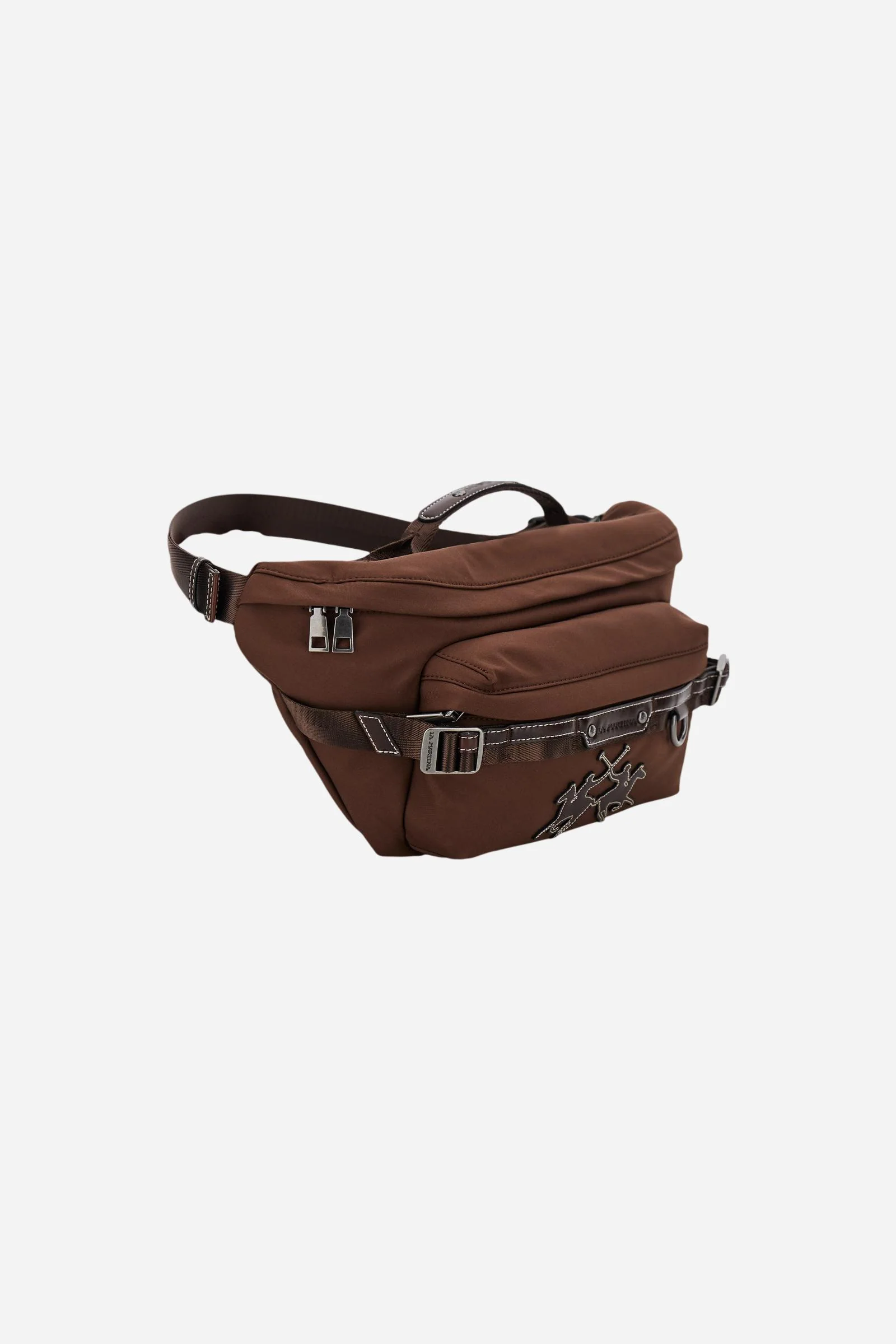 Gürteltasche aus technischem Canvas mit Maxi-Logo – Andean Bum Bag - Image 3