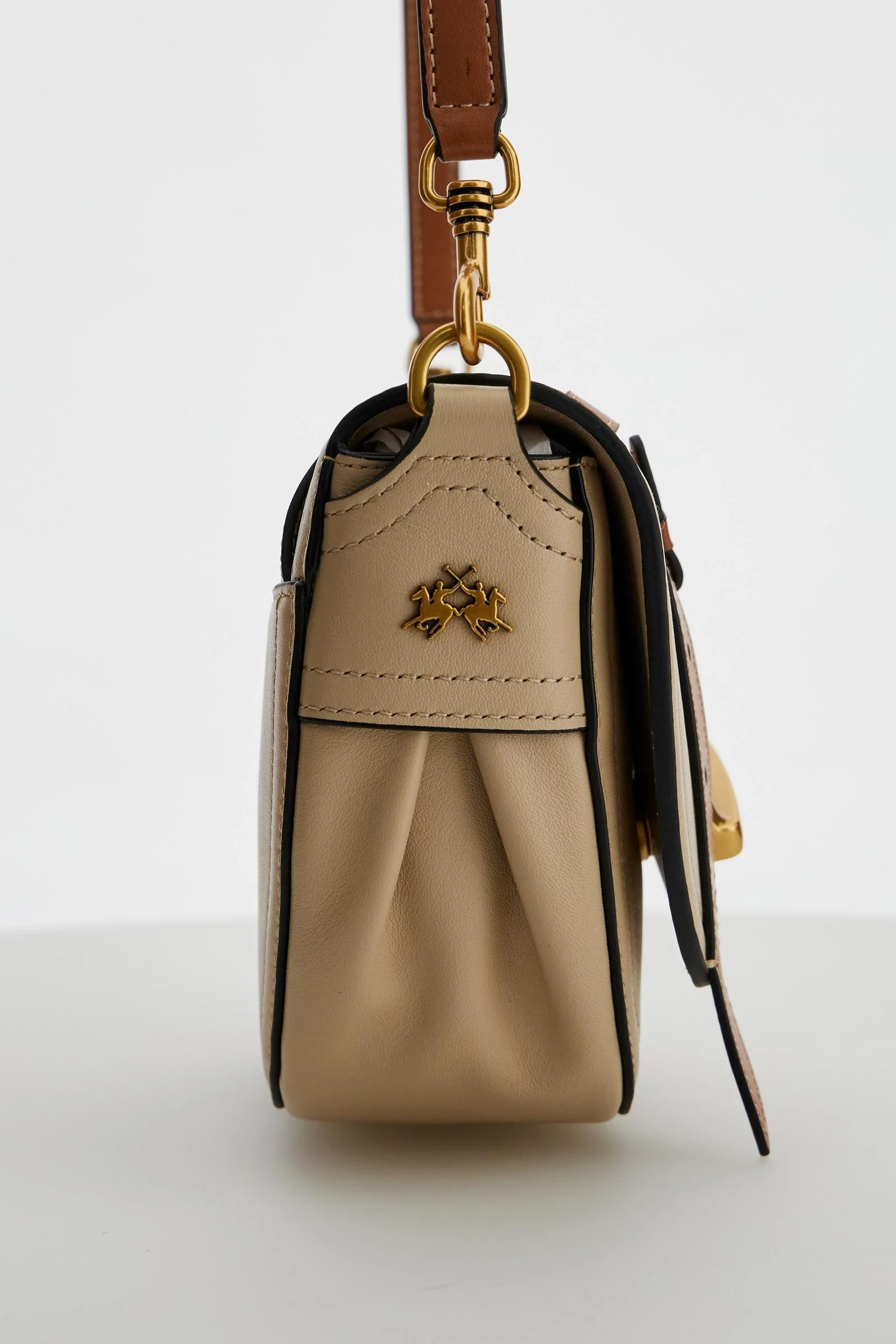 Halbmondtasche aus vollnarbigem Leder – Pampa Small - Image 5