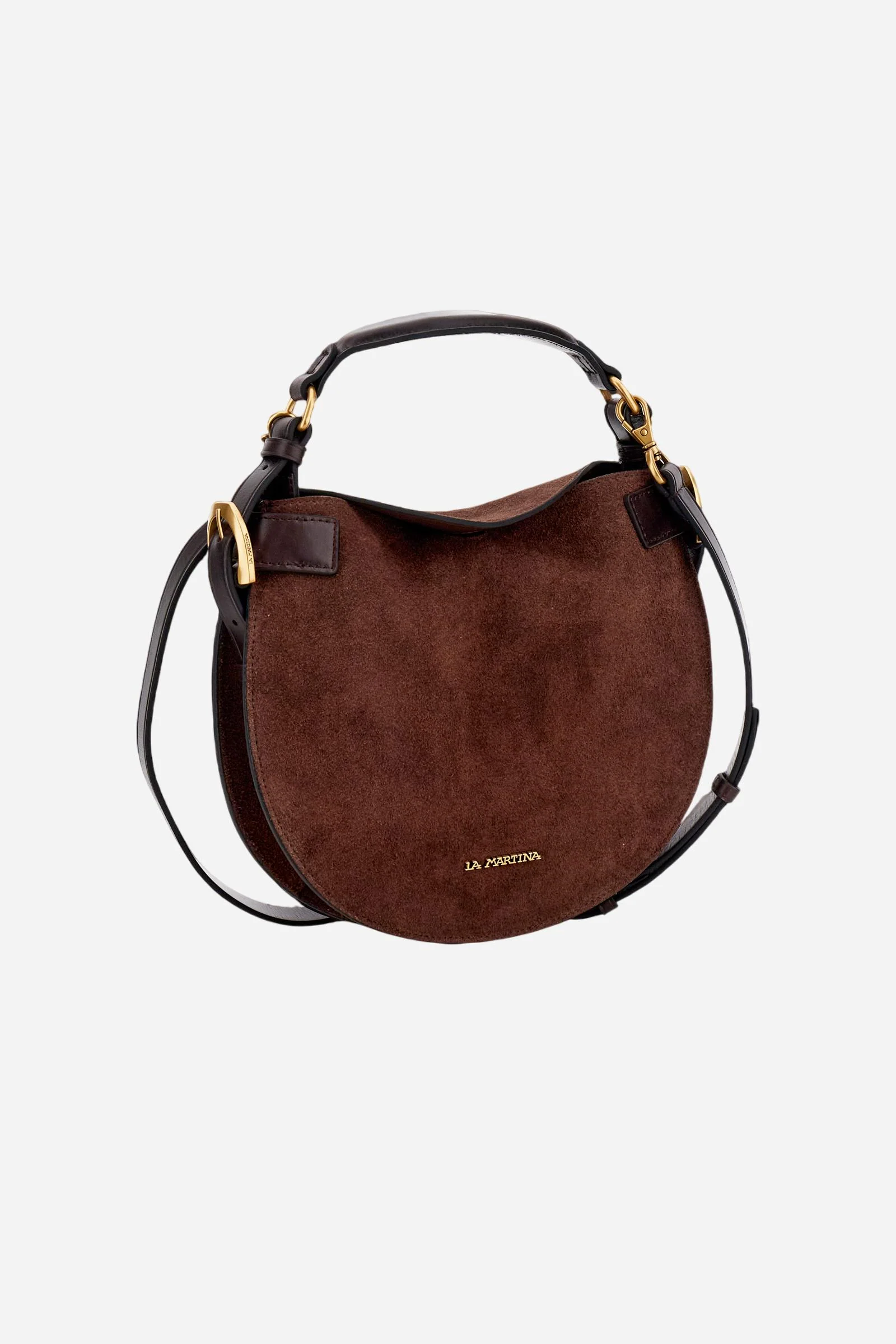 Halbmondtasche aus Wildleder – Luna Small - Image 3