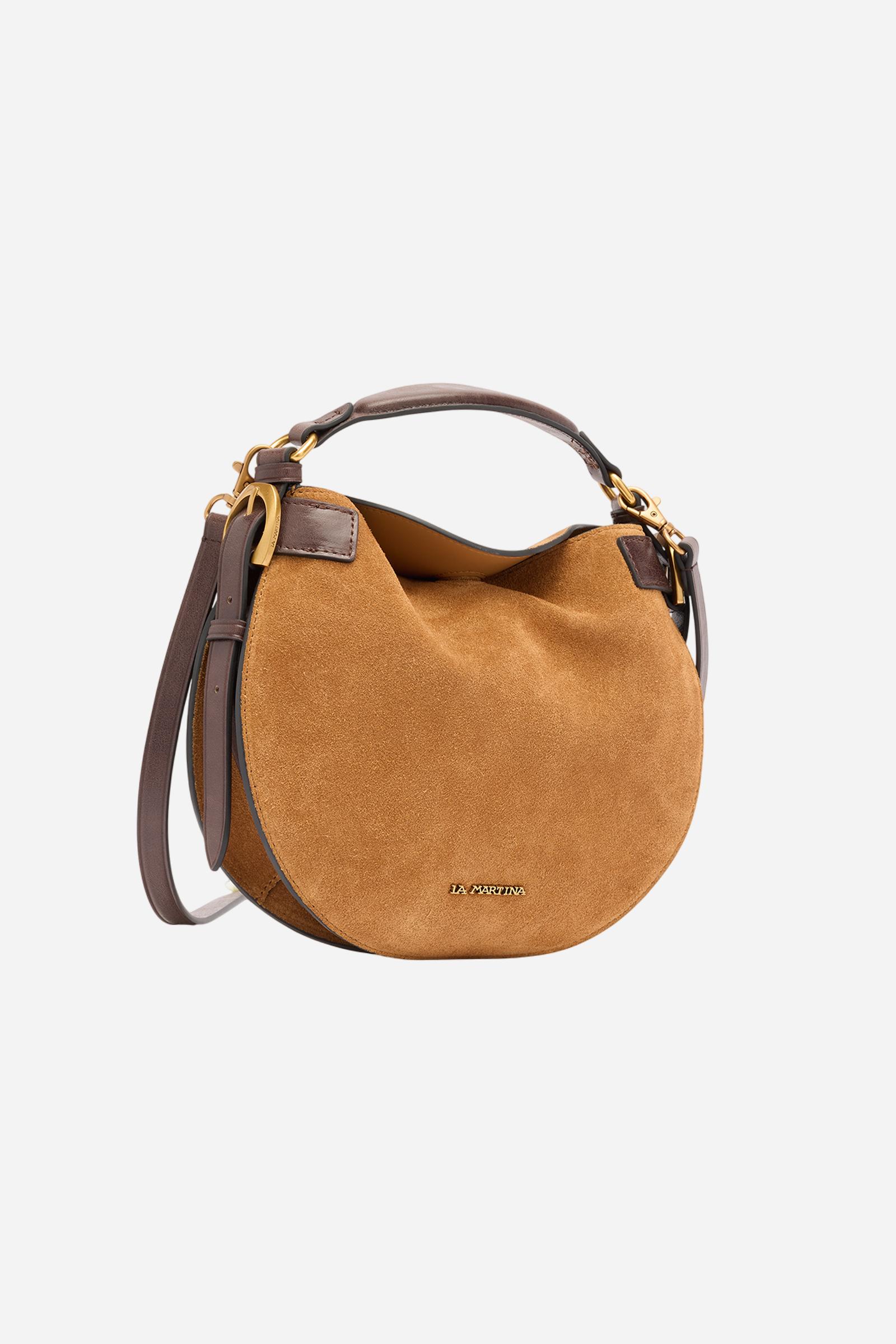 Halbmondtasche aus Wildleder – Luna Small - Image 3