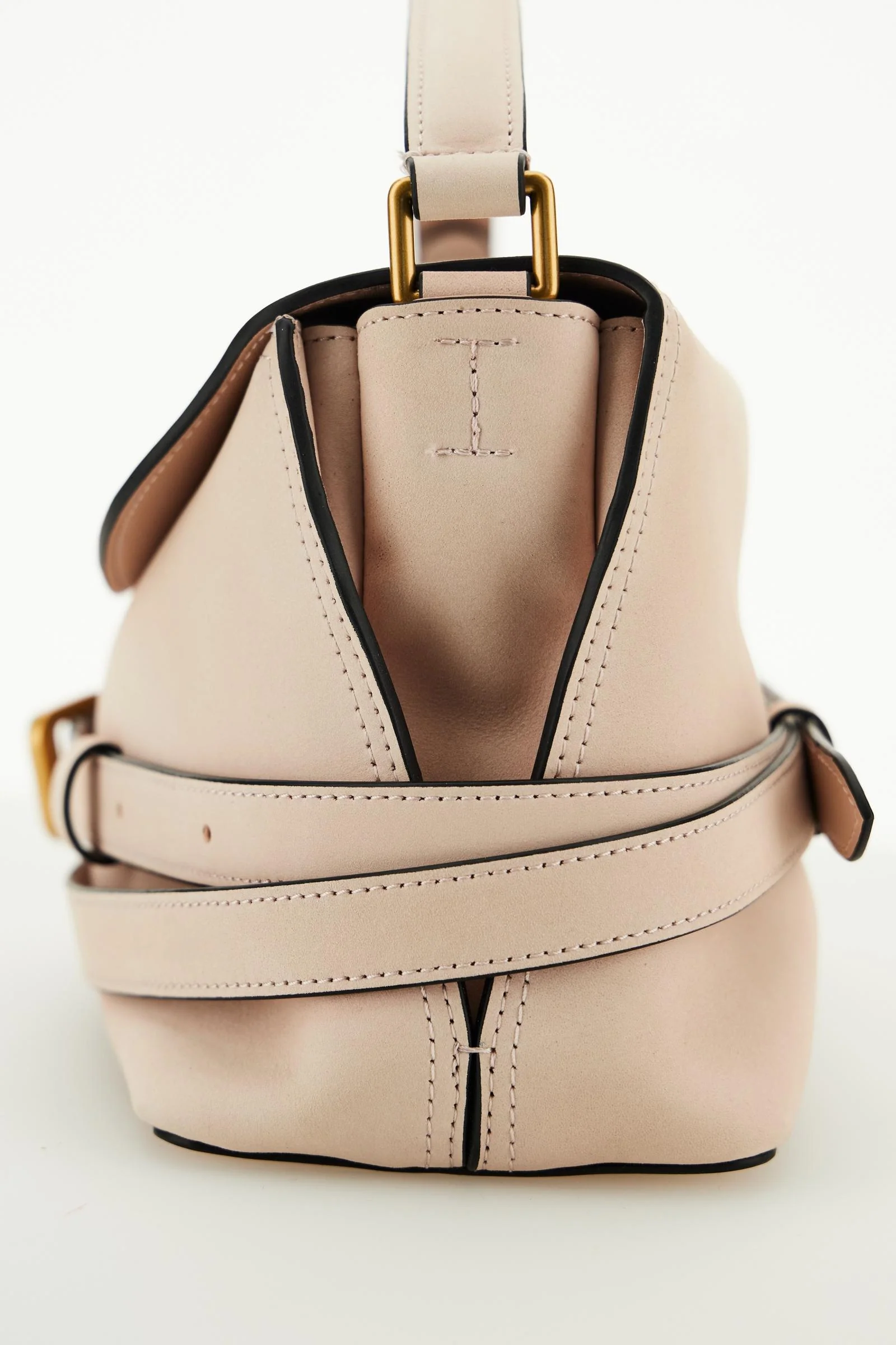 Handtasche aus Veloursleder - Selva - Image 5