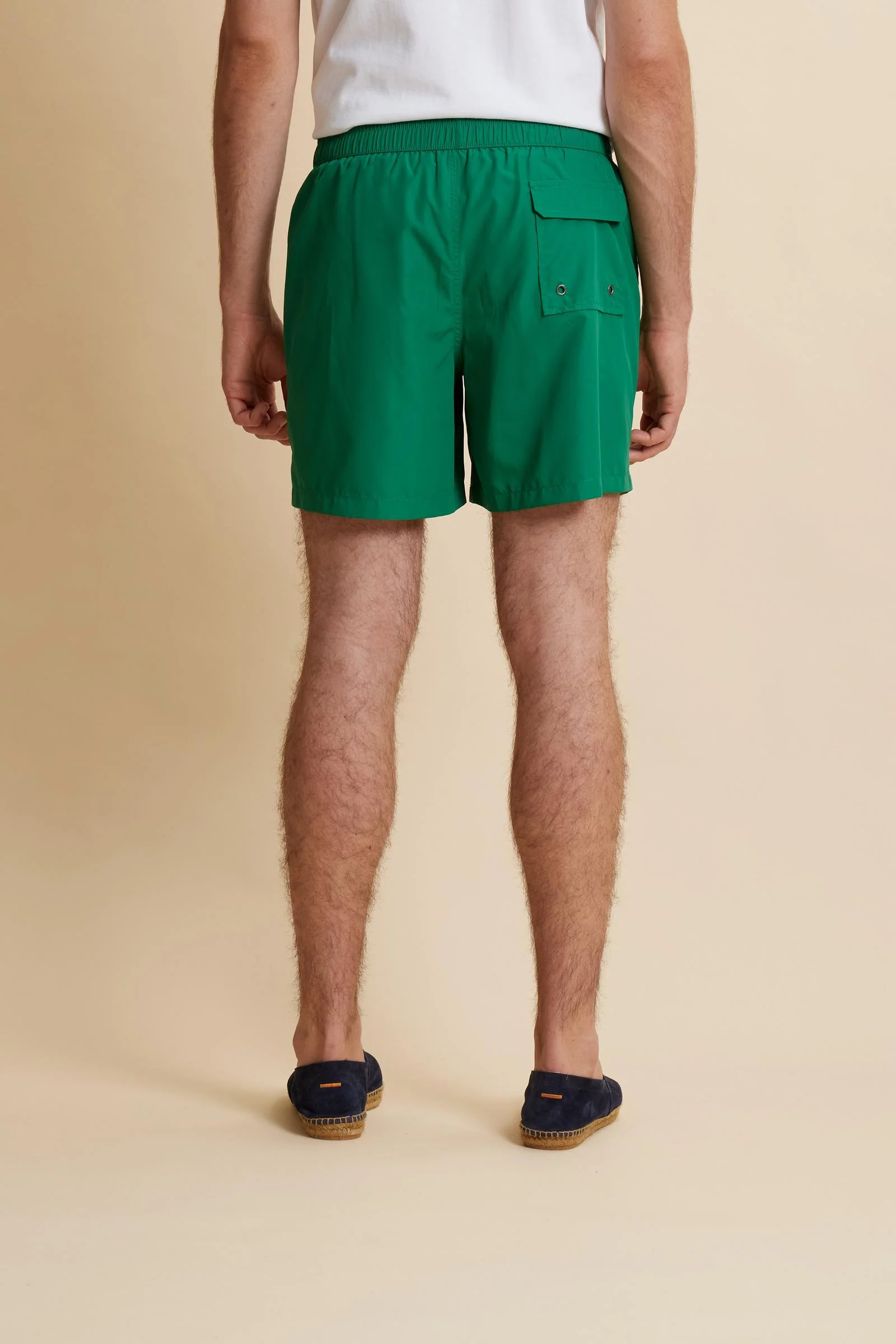 Herren Badeshorts aus Nylon uni - Chuck - Image 4