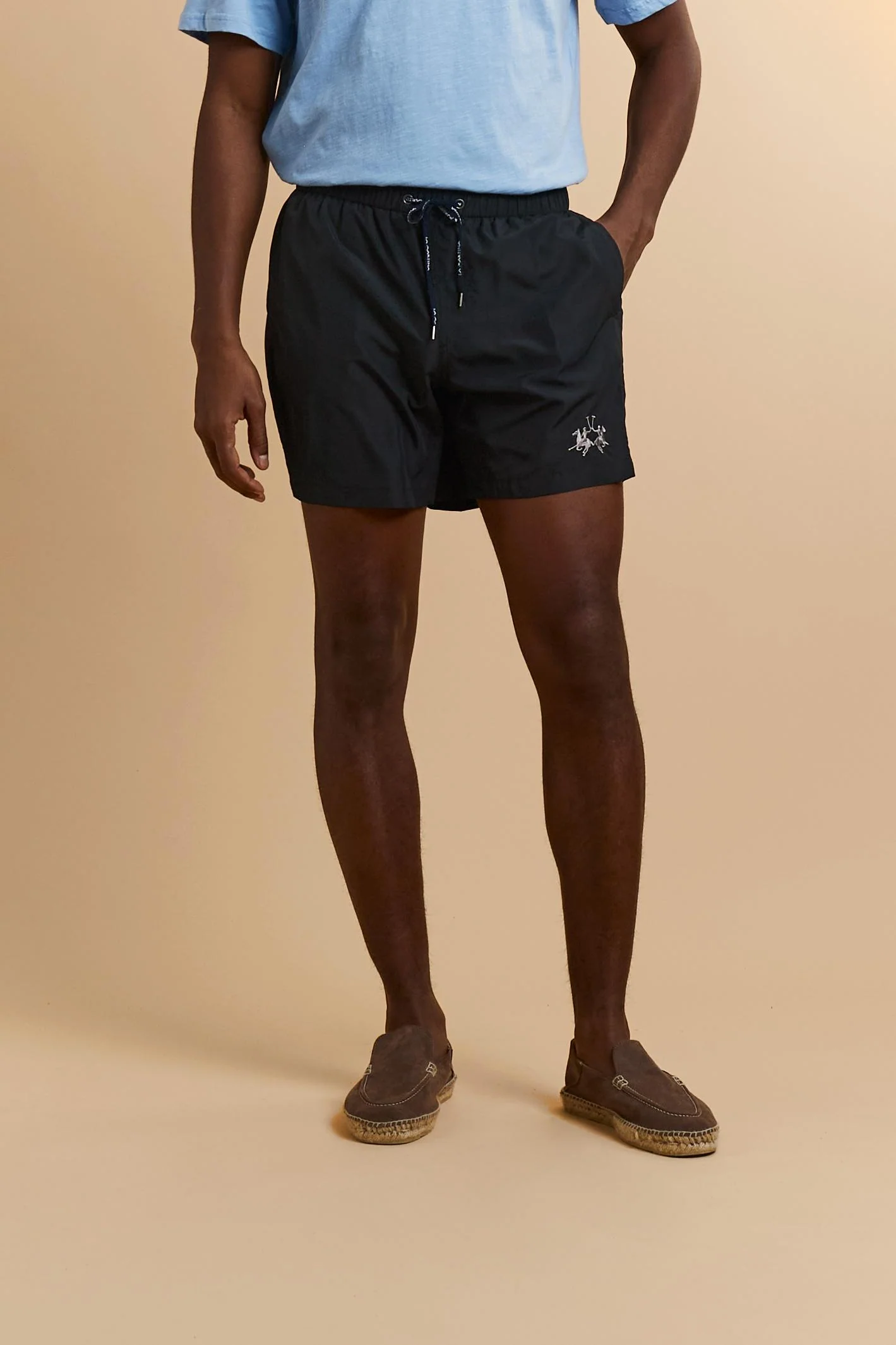 Herren Badeshorts aus Nylon uni - Chuck