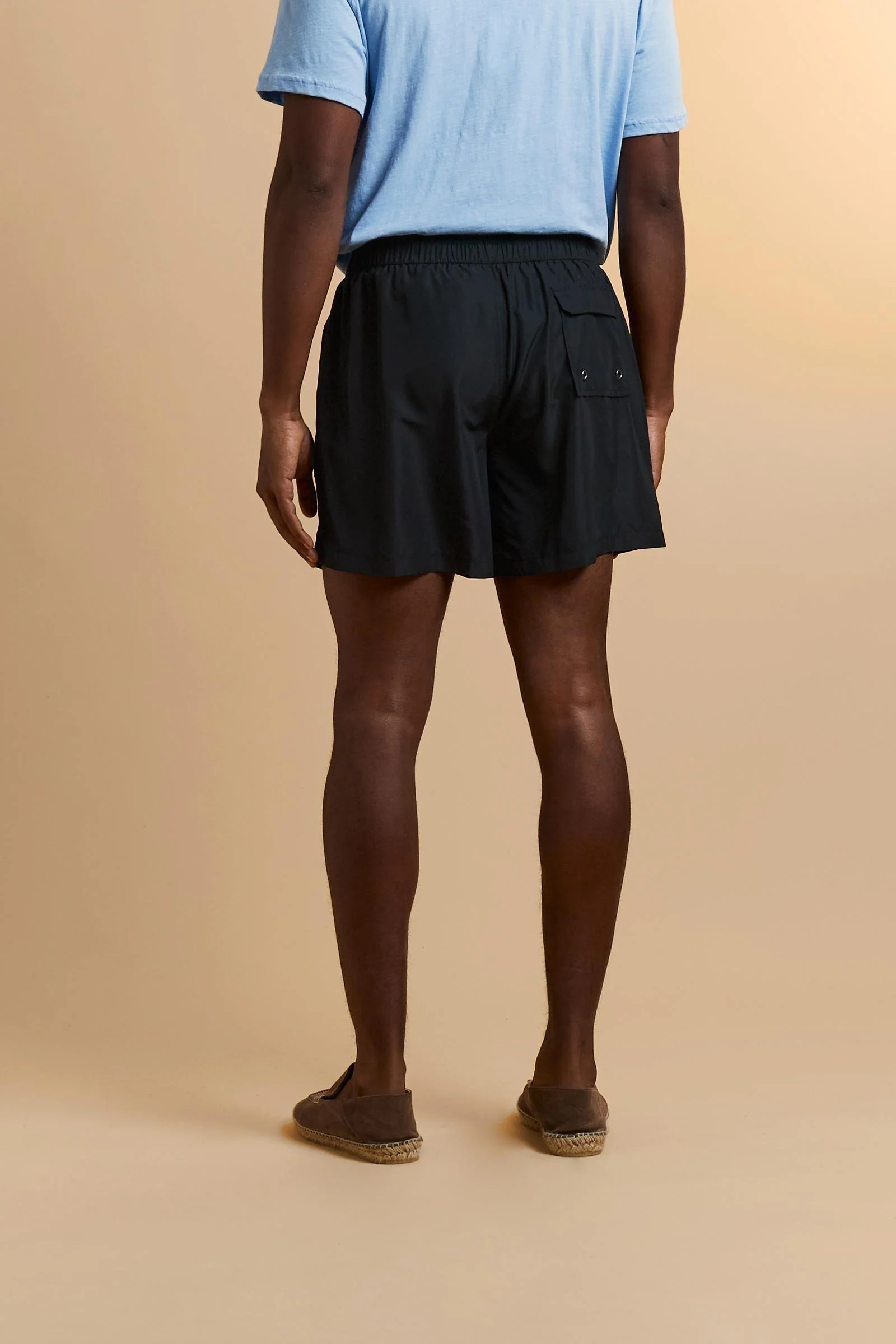 Herren Badeshorts aus Nylon uni - Chuck - Image 4