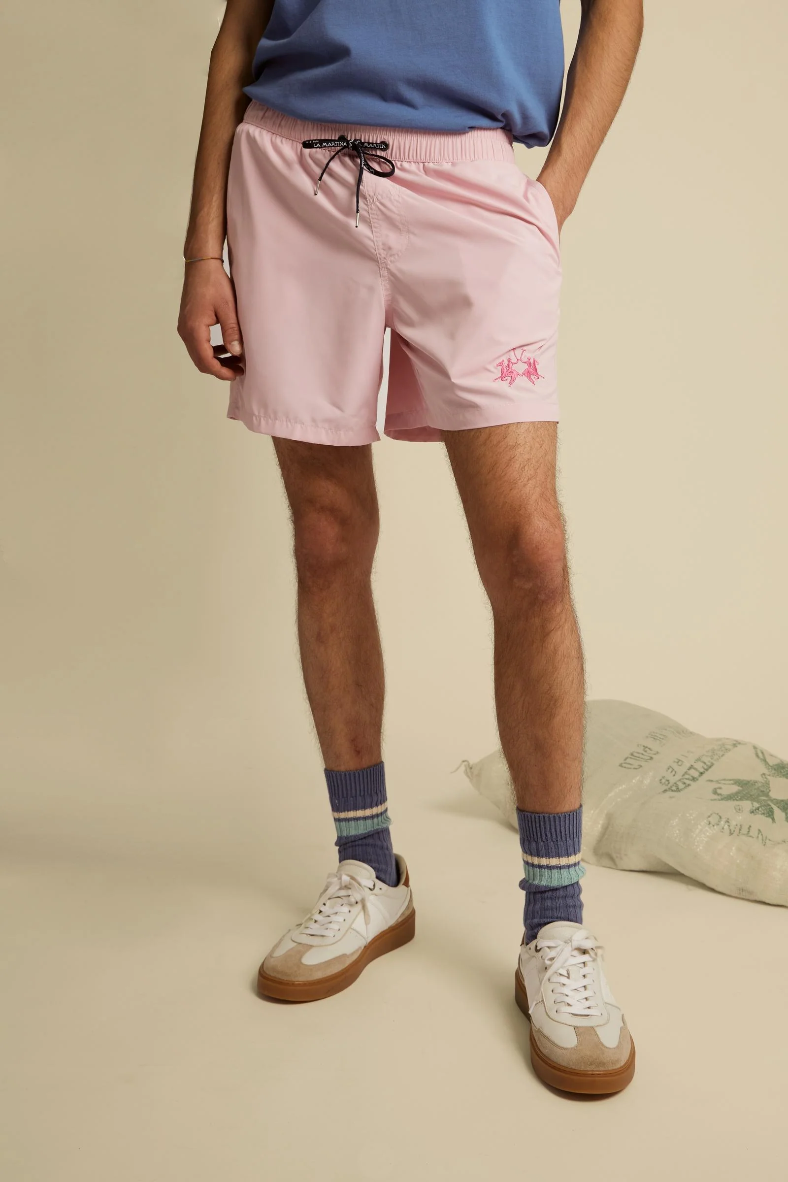 Herren Badeshorts aus Nylon uni - Chuck