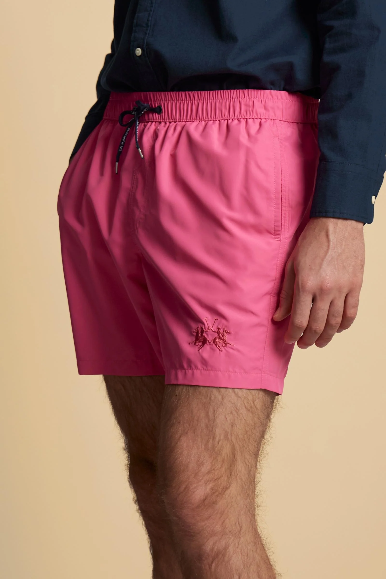 Herren Badeshorts aus Nylon uni - Chuck - Image 3