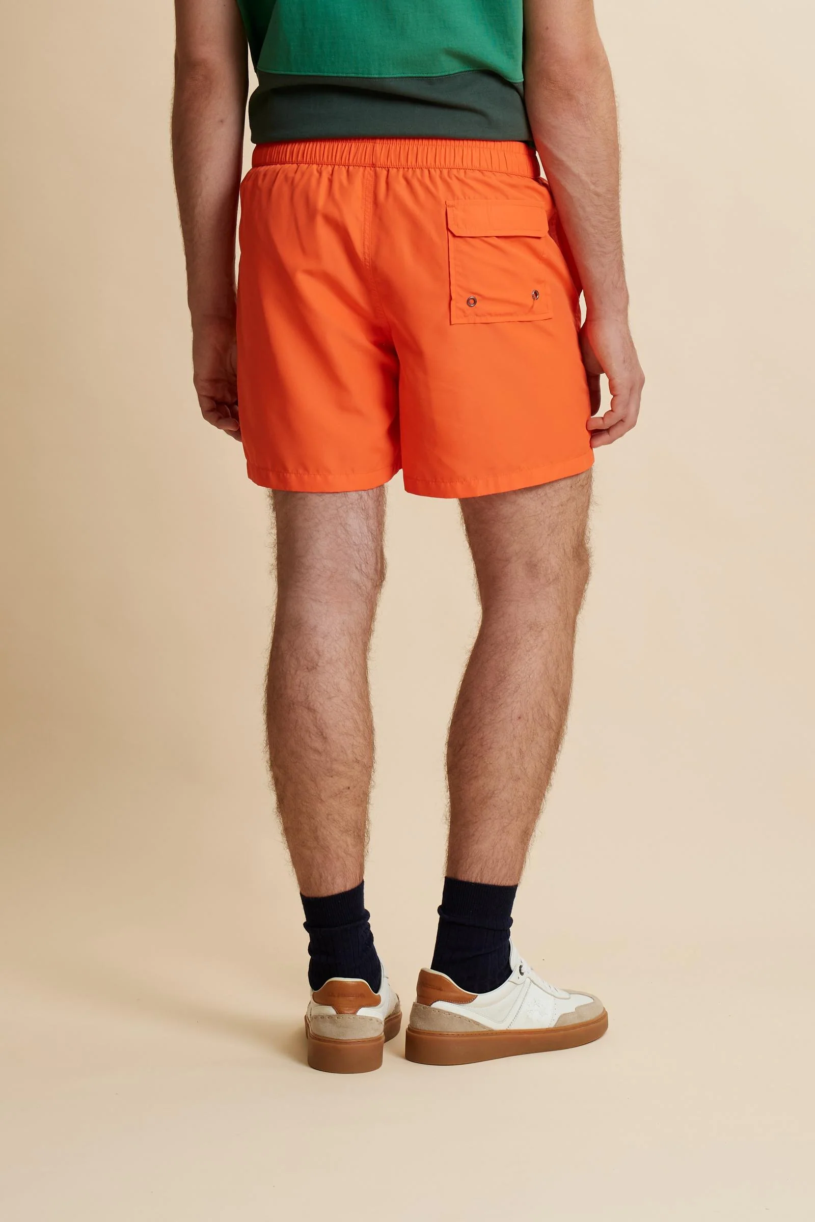 Herren Badeshorts aus Nylon uni - Chuck - Image 4