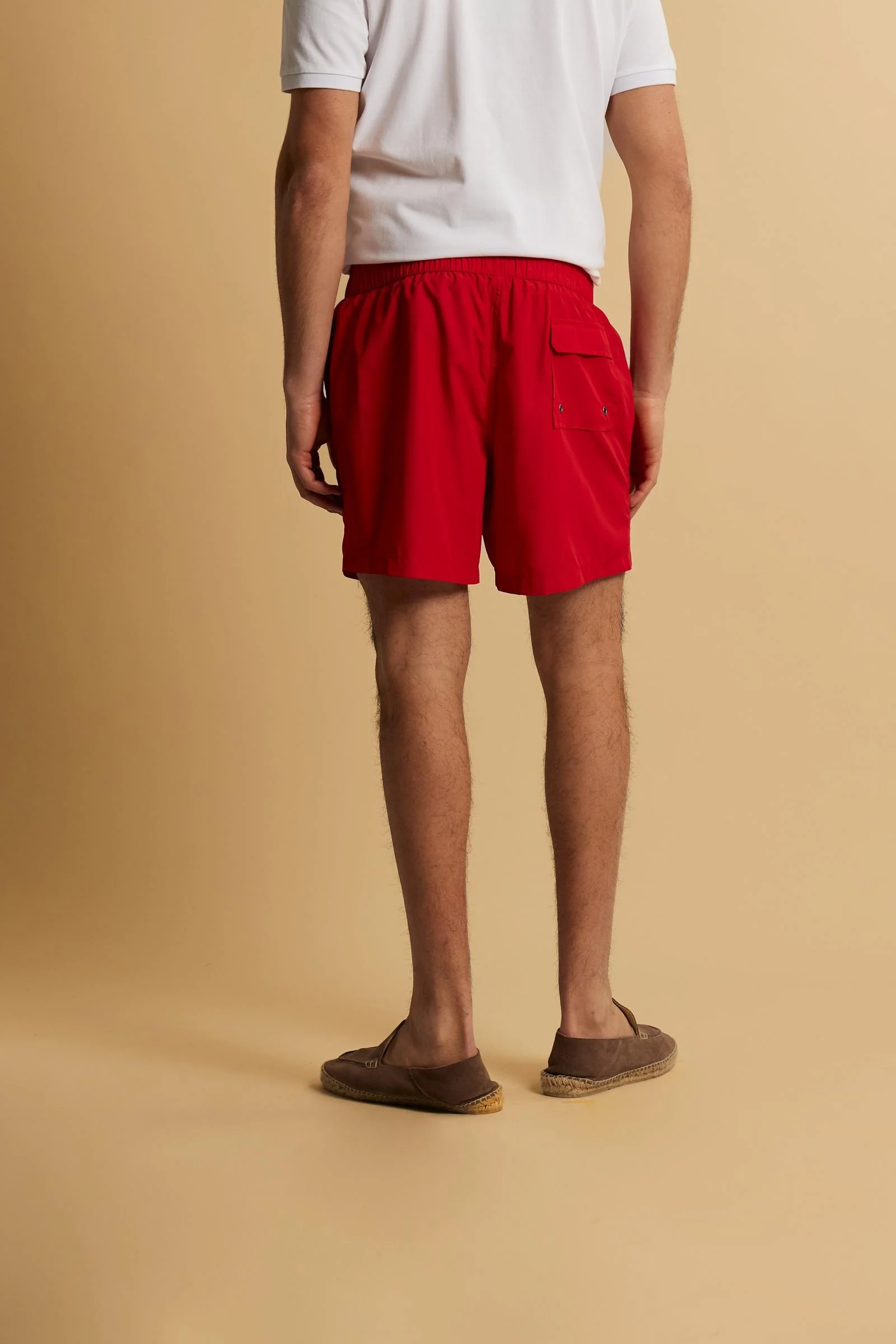 Herren Badeshorts aus Nylon uni - Chuck - Image 4