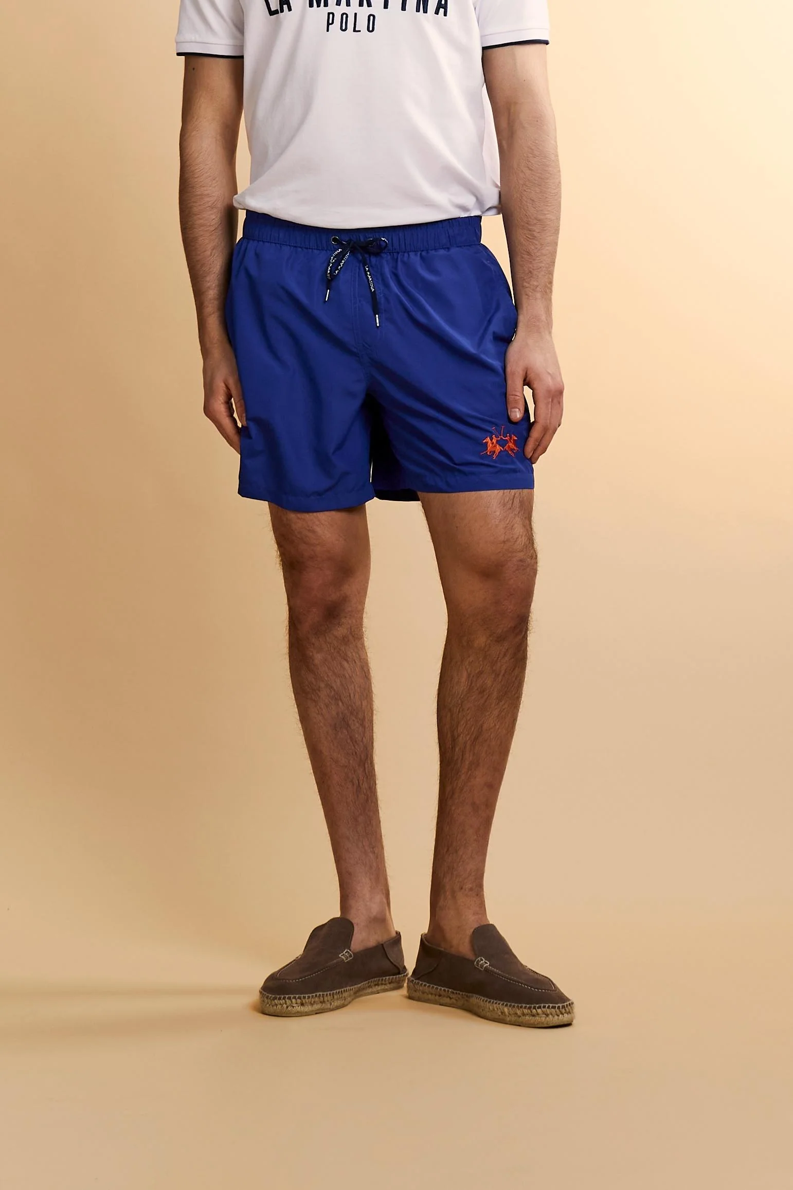 Herren Badeshorts aus Nylon uni - Chuck