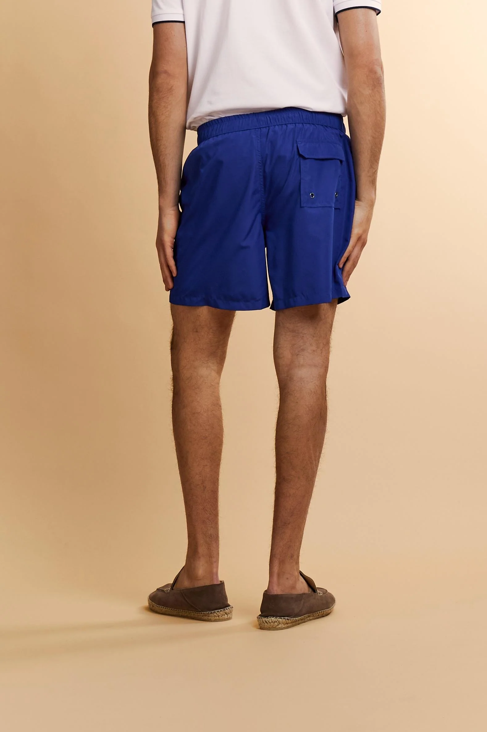 Herren Badeshorts aus Nylon uni - Chuck - Image 4