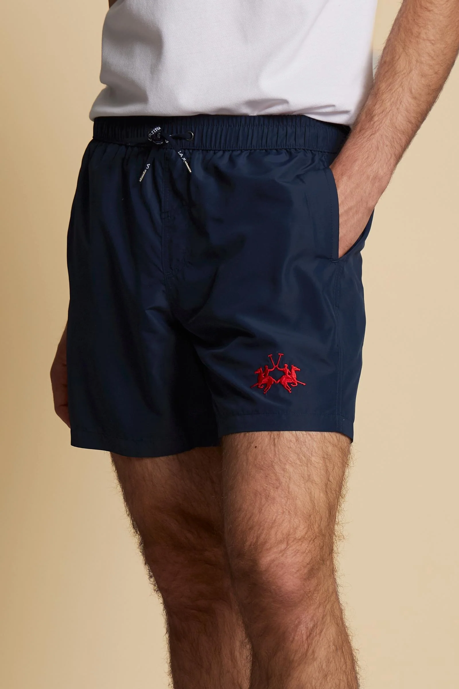 Herren Badeshorts aus Nylon uni - Chuck - Image 3