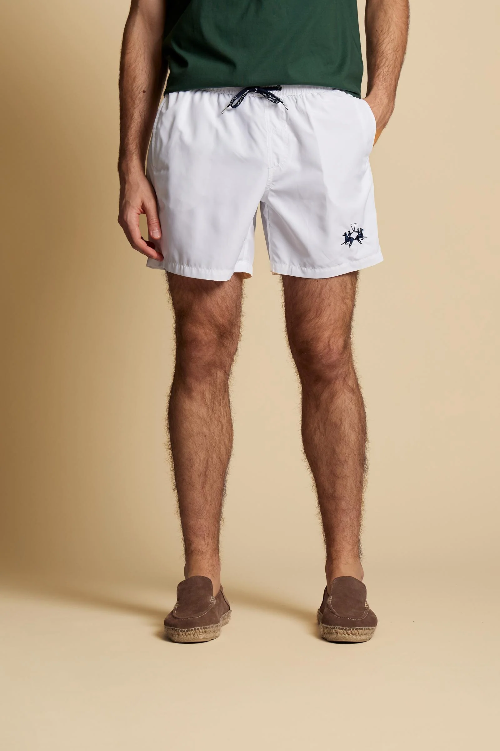 Herren Badeshorts aus Nylon uni - Chuck