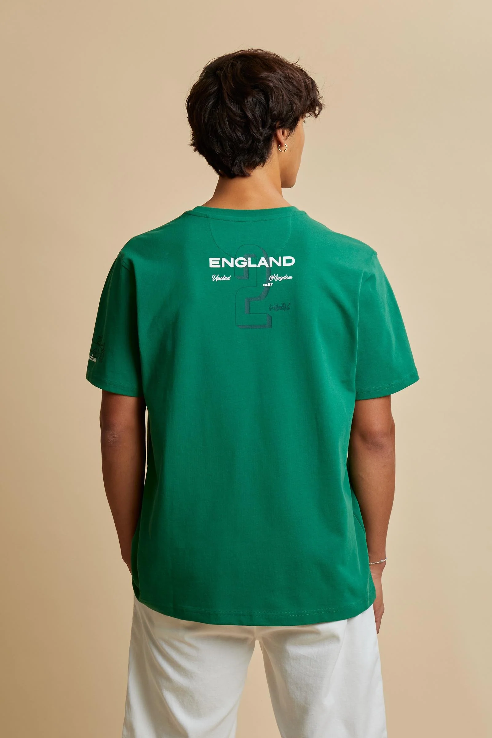 Herren-Baumwoll-T-Shirt mit Polo-Club-Pferd – Camron - Image 4