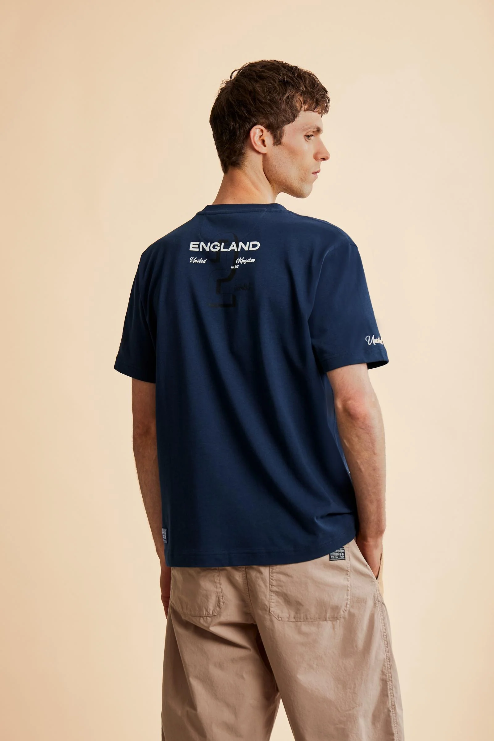 Herren-Baumwoll-T-Shirt mit Polo-Club-Pferd – Camron - Image 4