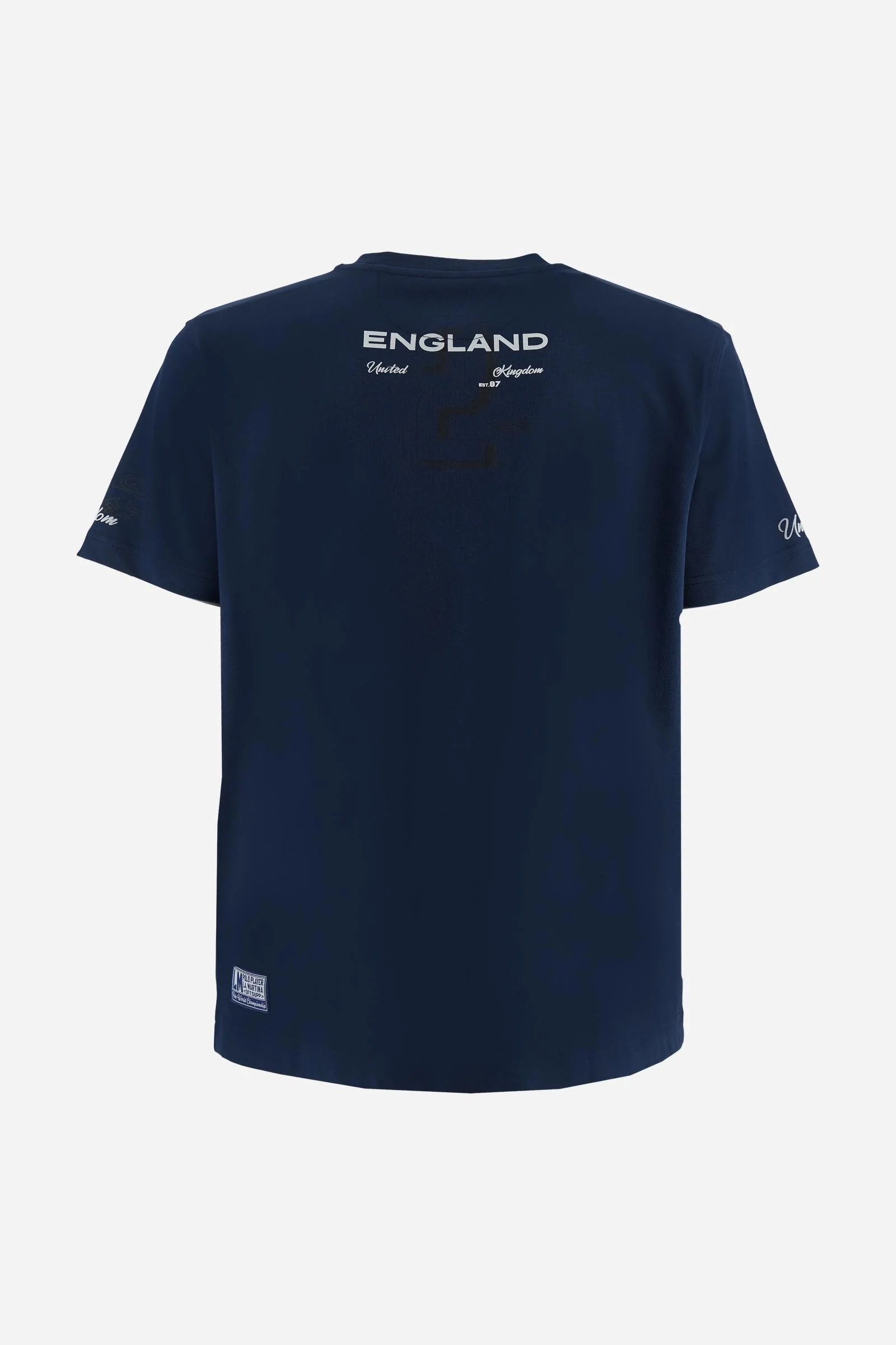 Herren-Baumwoll-T-Shirt mit Polo-Club-Pferd – Camron - Image 6