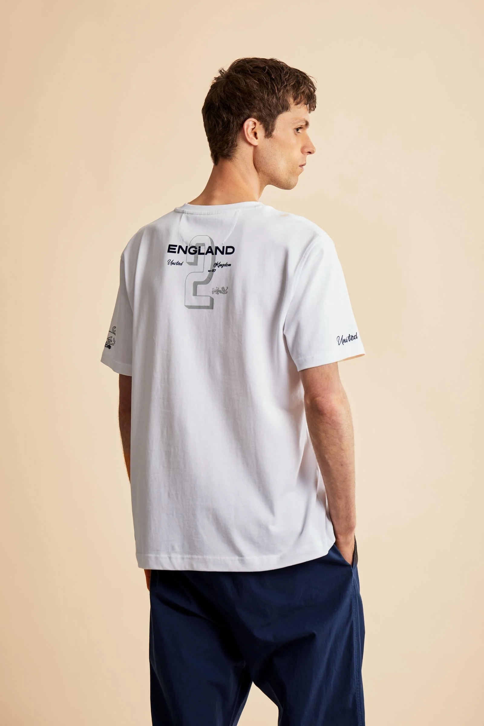 Herren-Baumwoll-T-Shirt mit Polo-Club-Pferd – Camron - Image 4