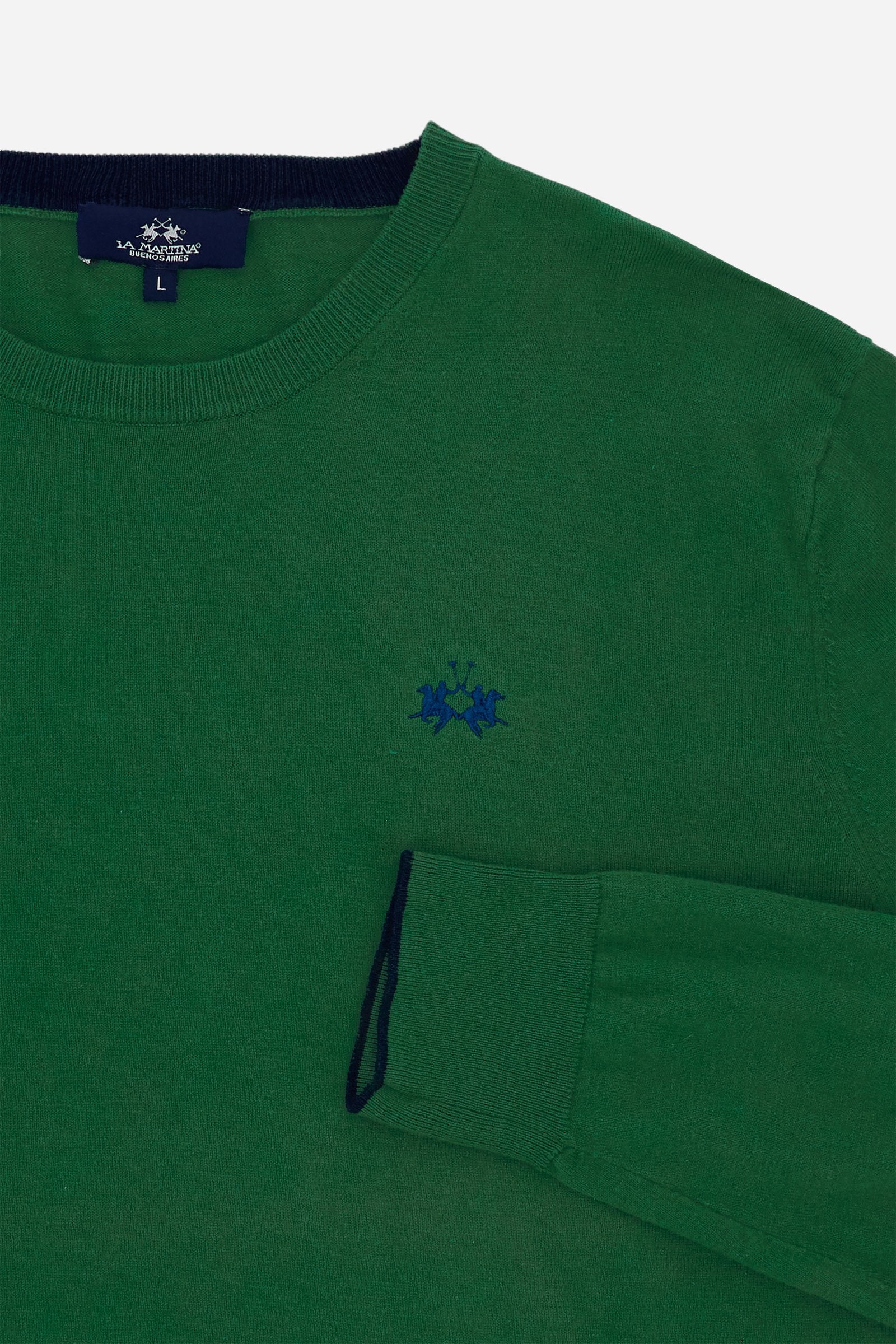 Herren Baumwollpullover Rundhals Iconic - Costantino - Image 7