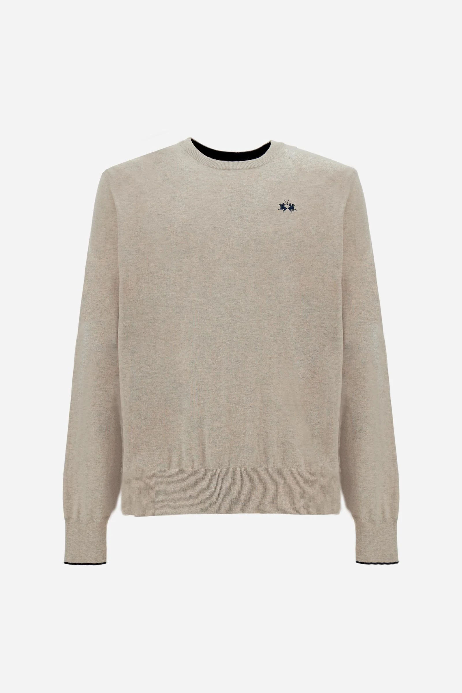 Herren Baumwollpullover Rundhals Iconic - Costantino - Image 5