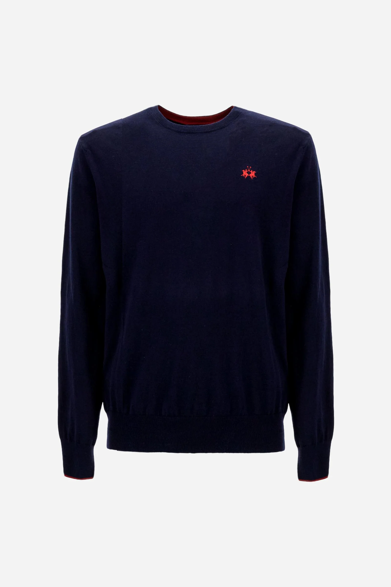 Herren Baumwollpullover Rundhals Iconic - Costantino - Image 5